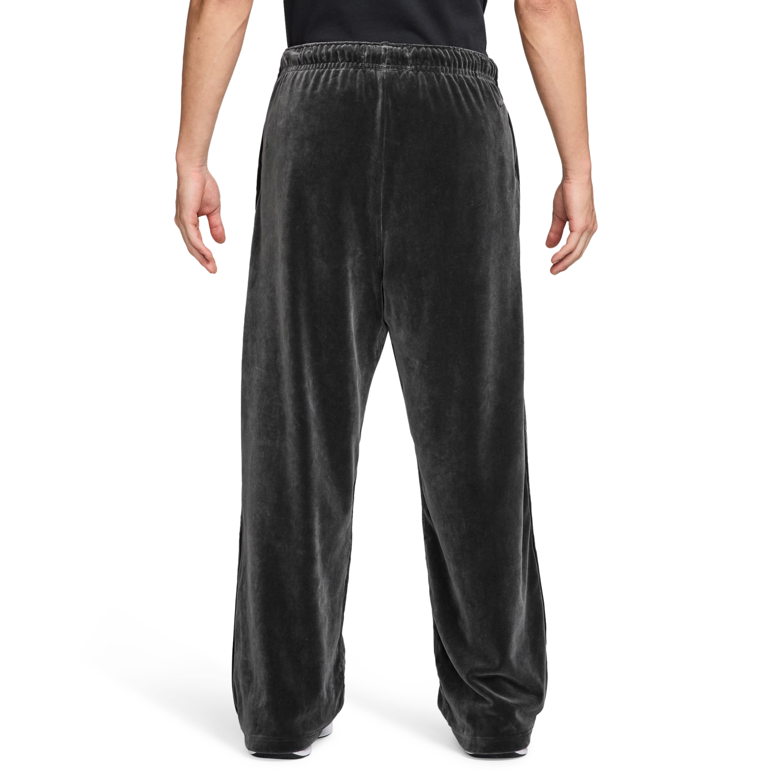 Nike LJ Freak Velour Pants - Men's - Black/Black