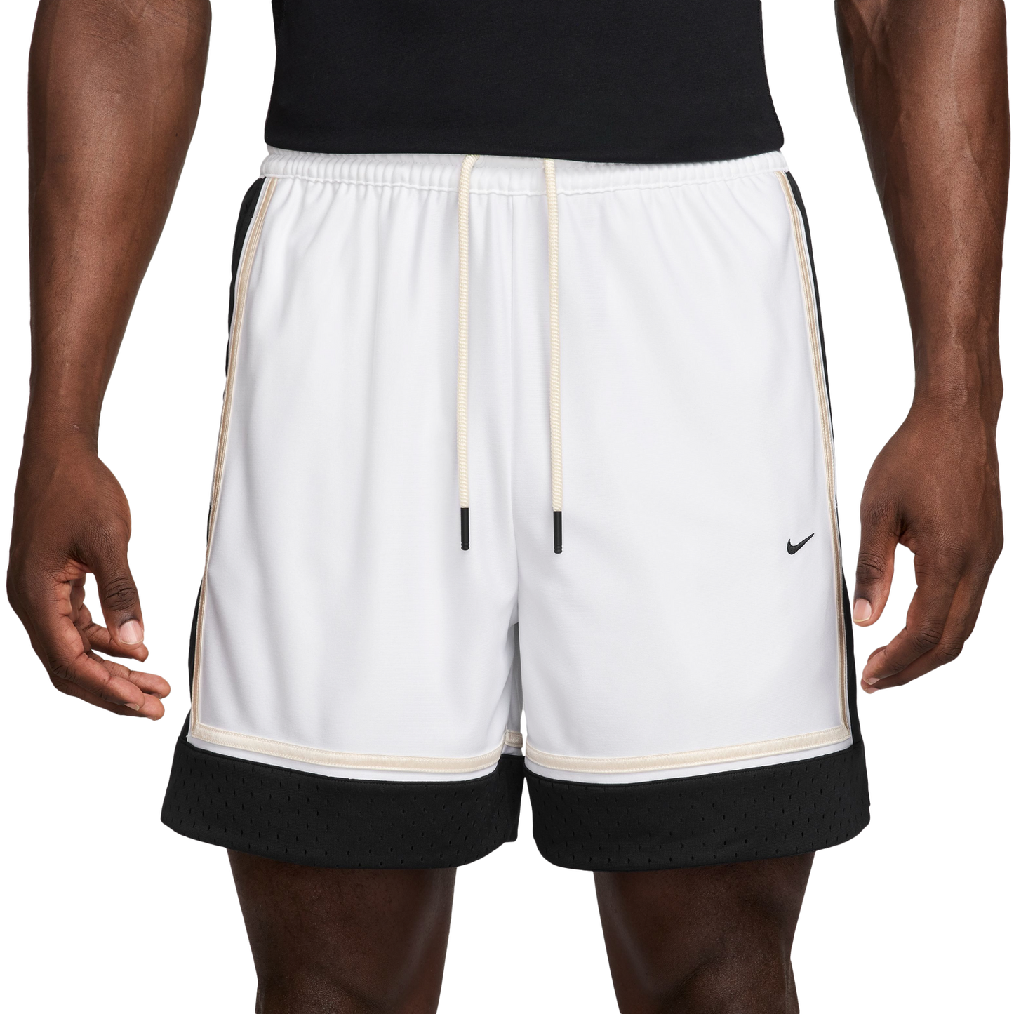 Nike Dri-FIT SI GM Pro 6IN Shorts - Men's - White/Black