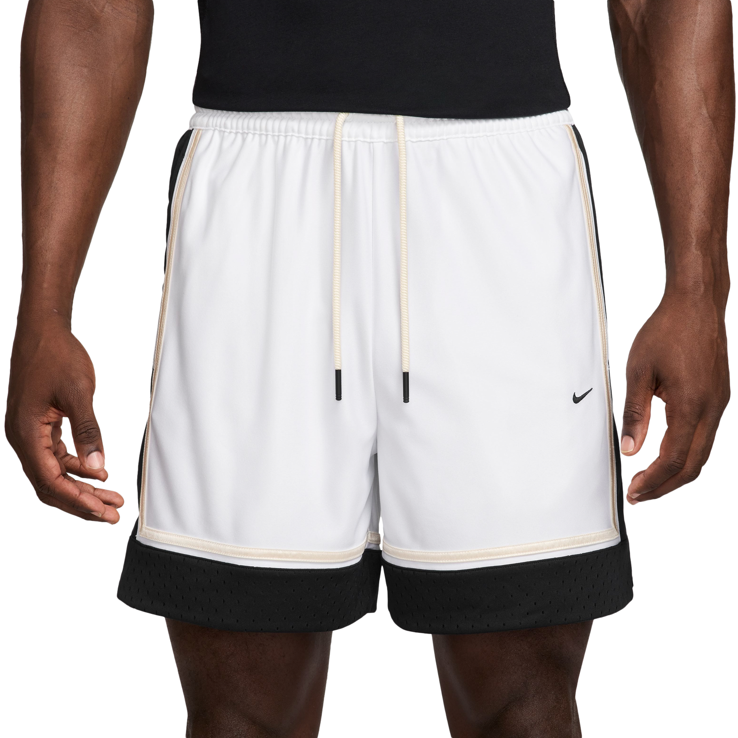 Nike Dri-FIT SI GM Pro 6IN Shorts - Men's - White/Black