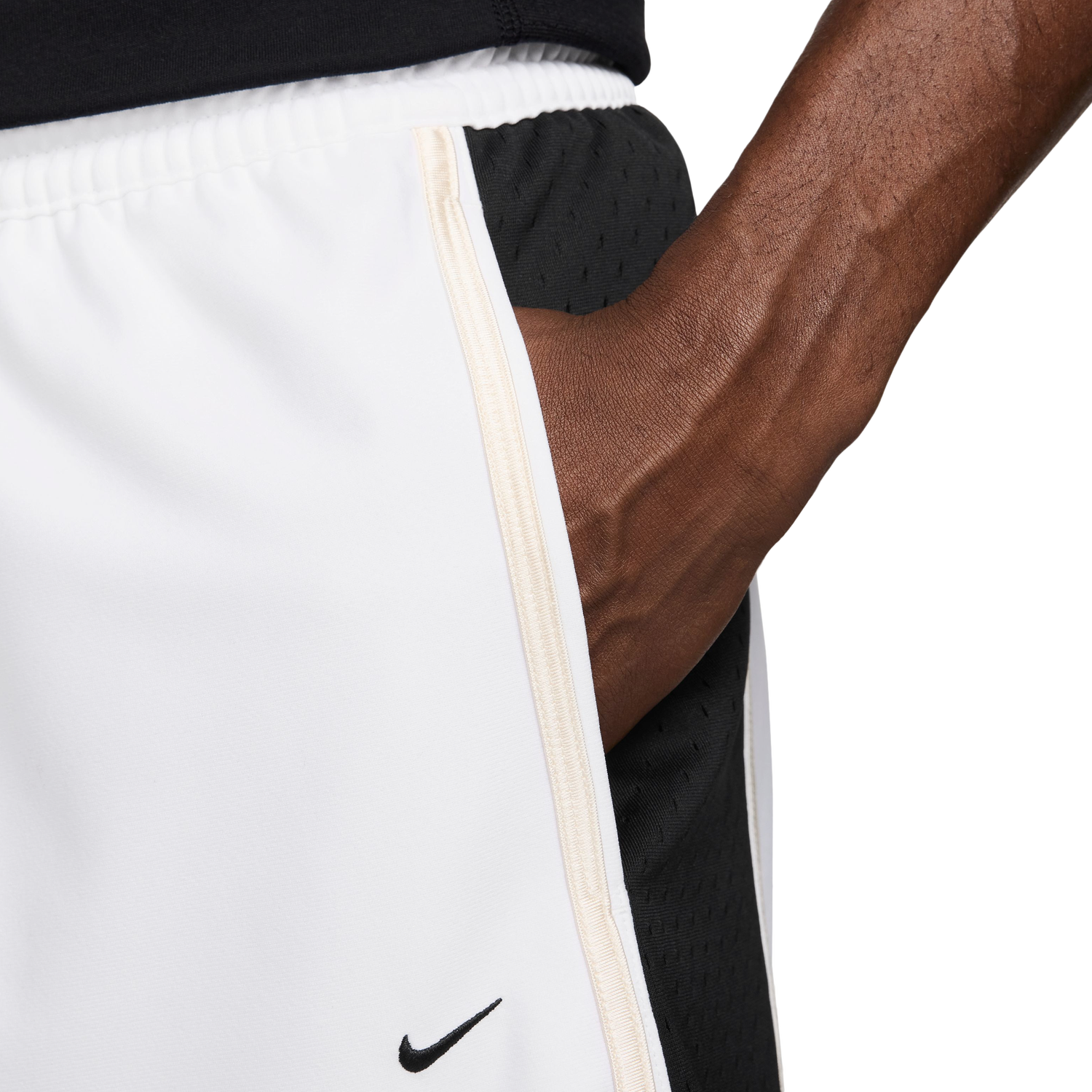 Nike Dri-FIT SI GM Pro 6IN Shorts - Men's - White/Black