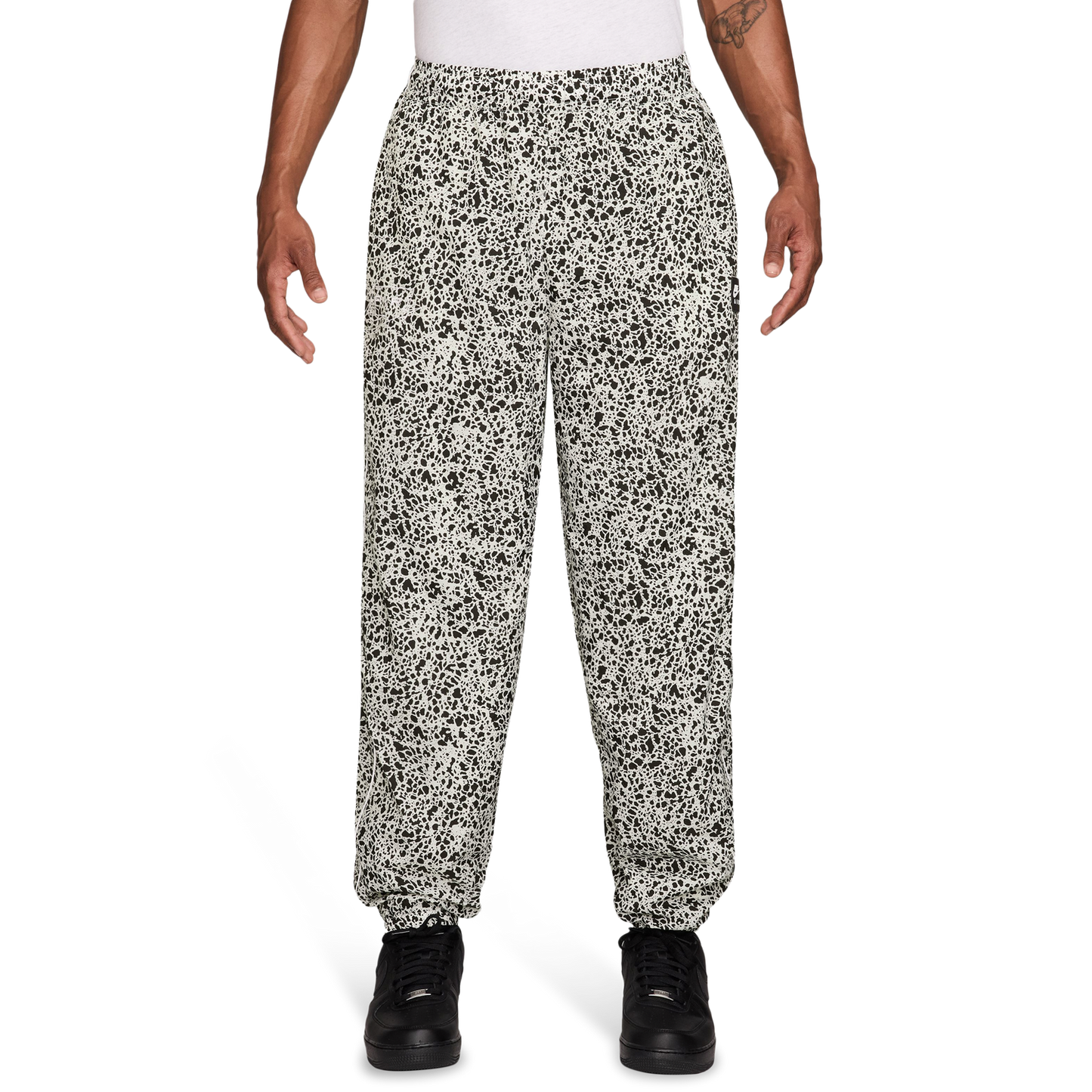 Nike Air Woven AOP TL Pants - Men's - Black/Tan