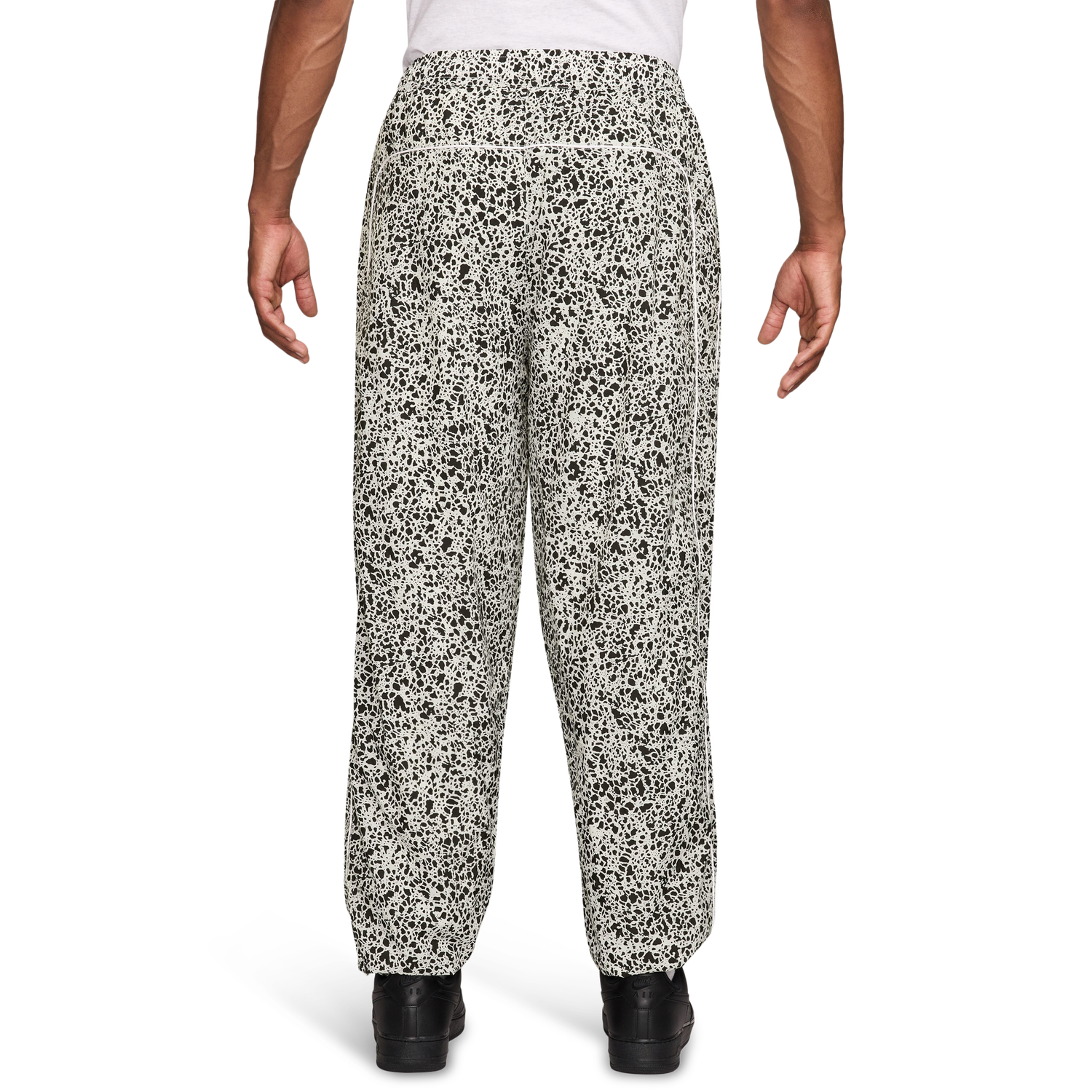Nike Air Woven AOP TL Pants - Men's - Black/Tan