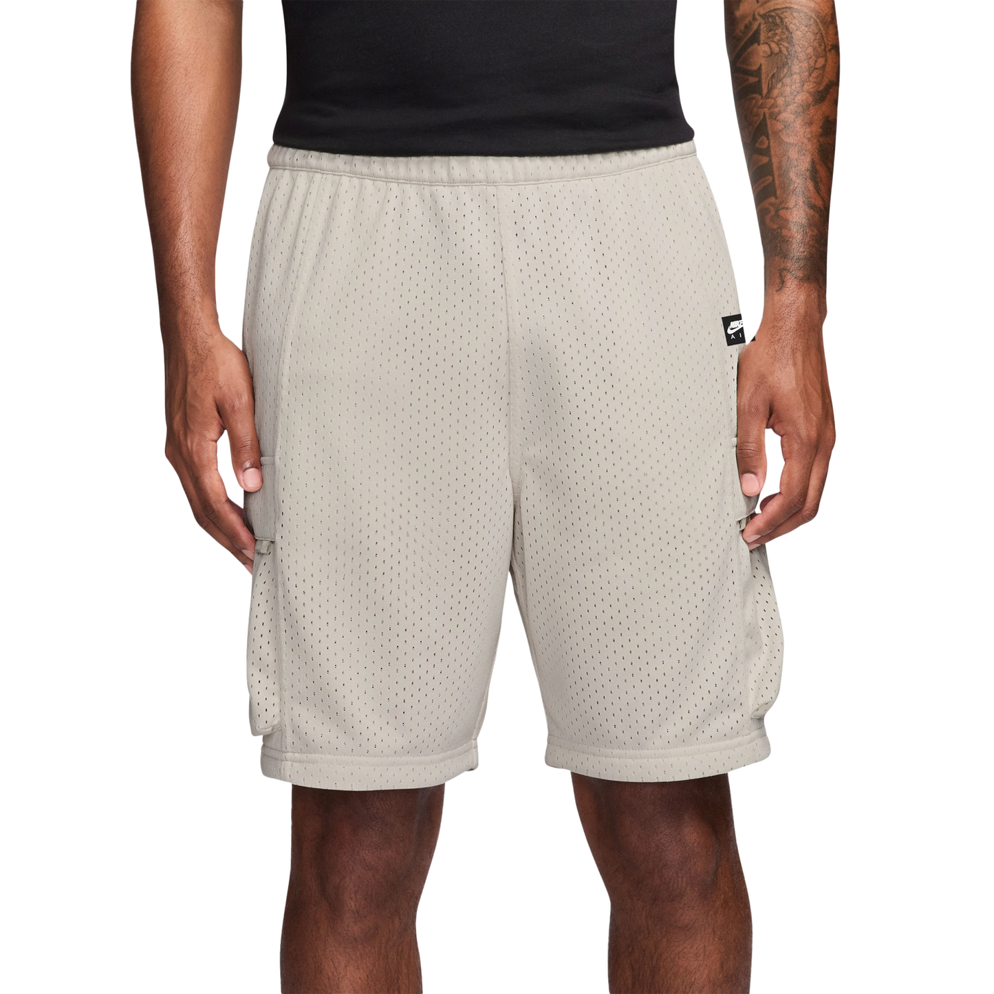 Nike Air TL Shorts - Men's - Tan/Black