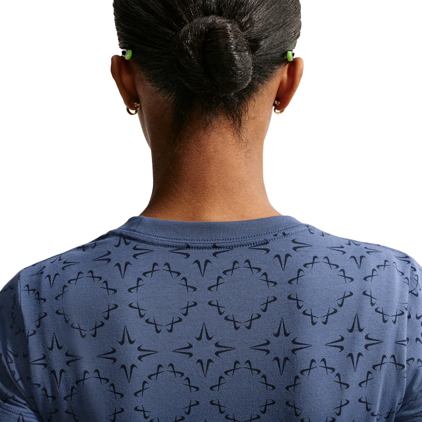 Nike NSW Chill knit Crop Tee - Women's - Mystic Navy/Obsidian