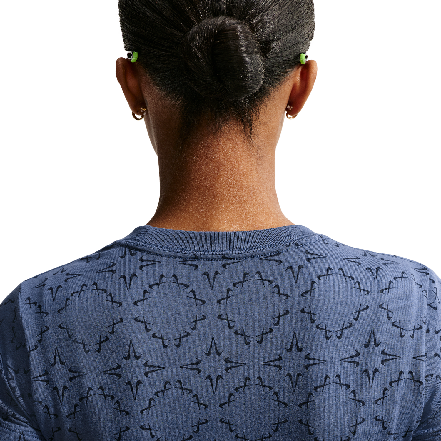Nike NSW Chill knit Crop Tee - Women's - Mystic Navy/Obsidian