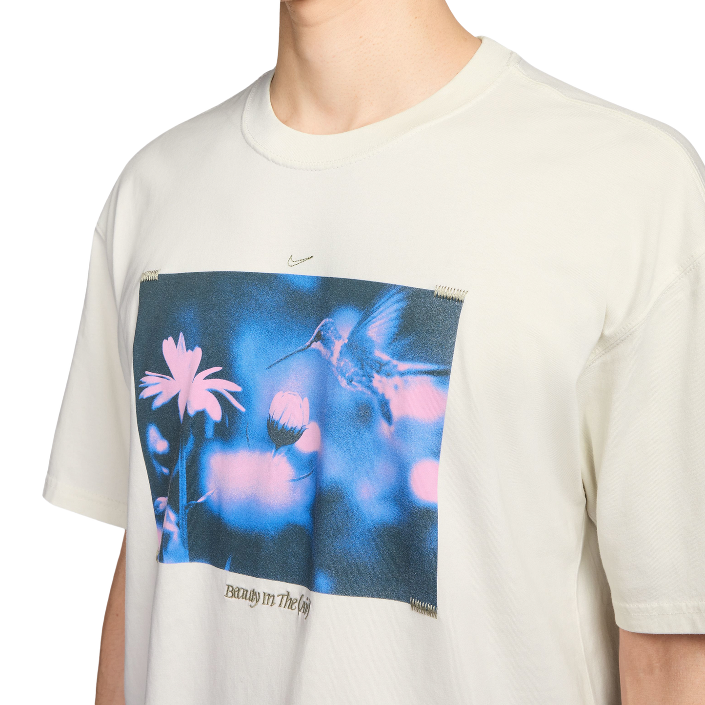 Nike NSW Beauty Air Long Sleeve T-Shirt - Men's - White/Blue