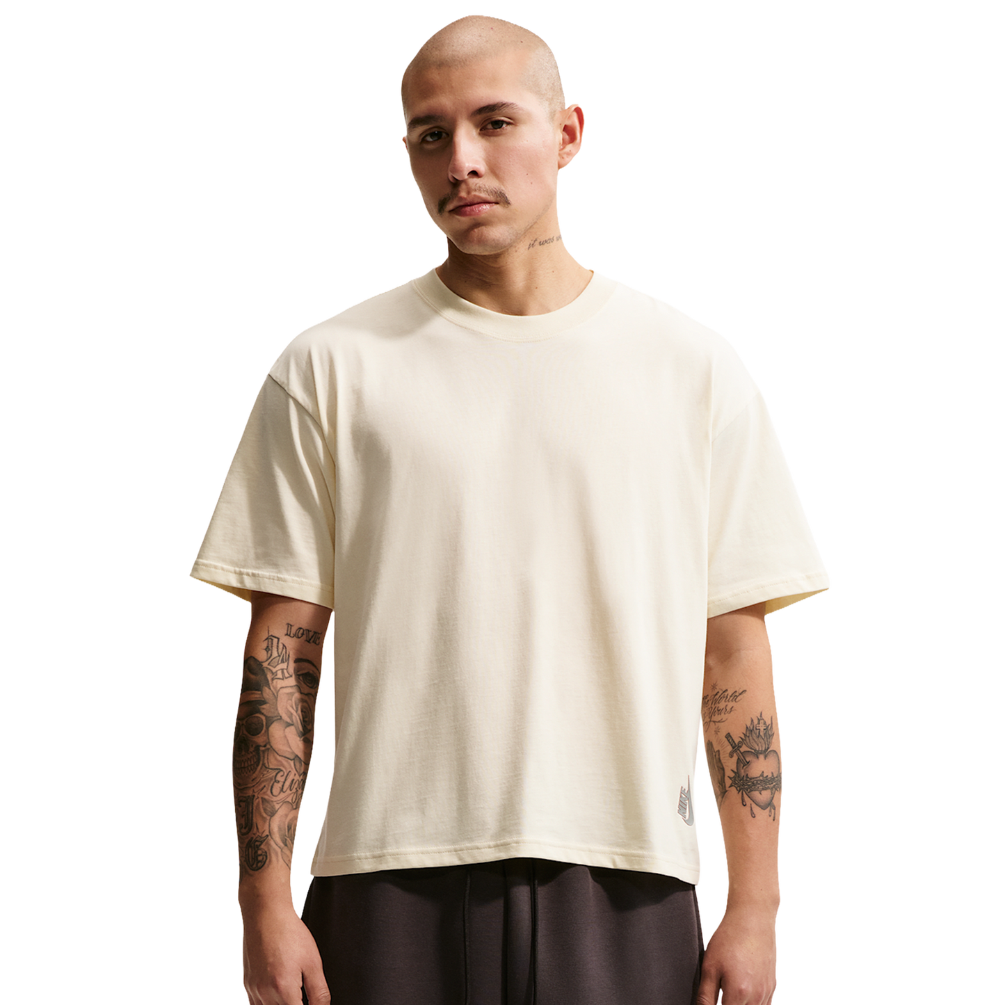 Nike NSW Boxy Essntial Loose Tee - Men's - Coconut Milk