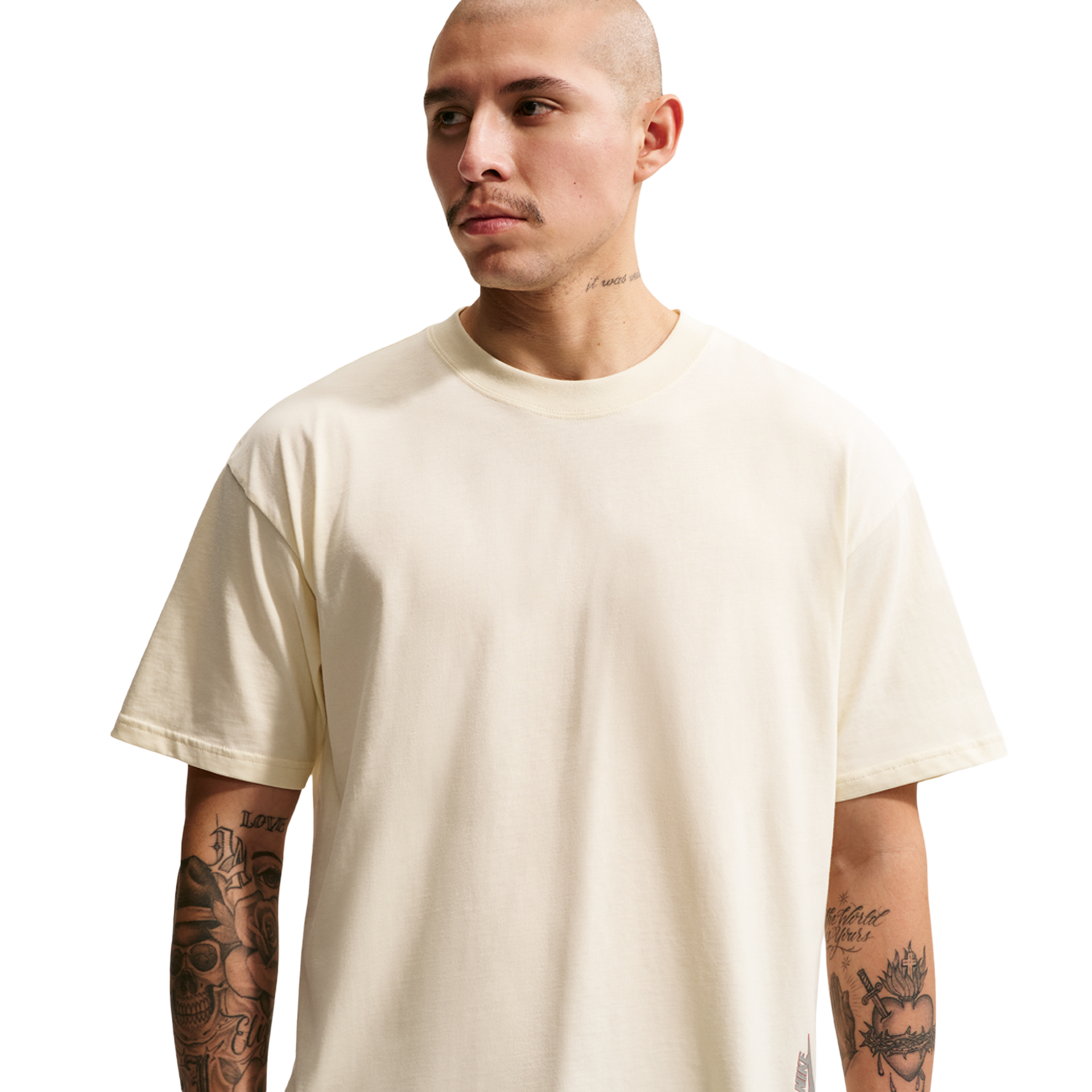 Nike NSW Boxy Essntial Loose Tee - Men's - Coconut Milk