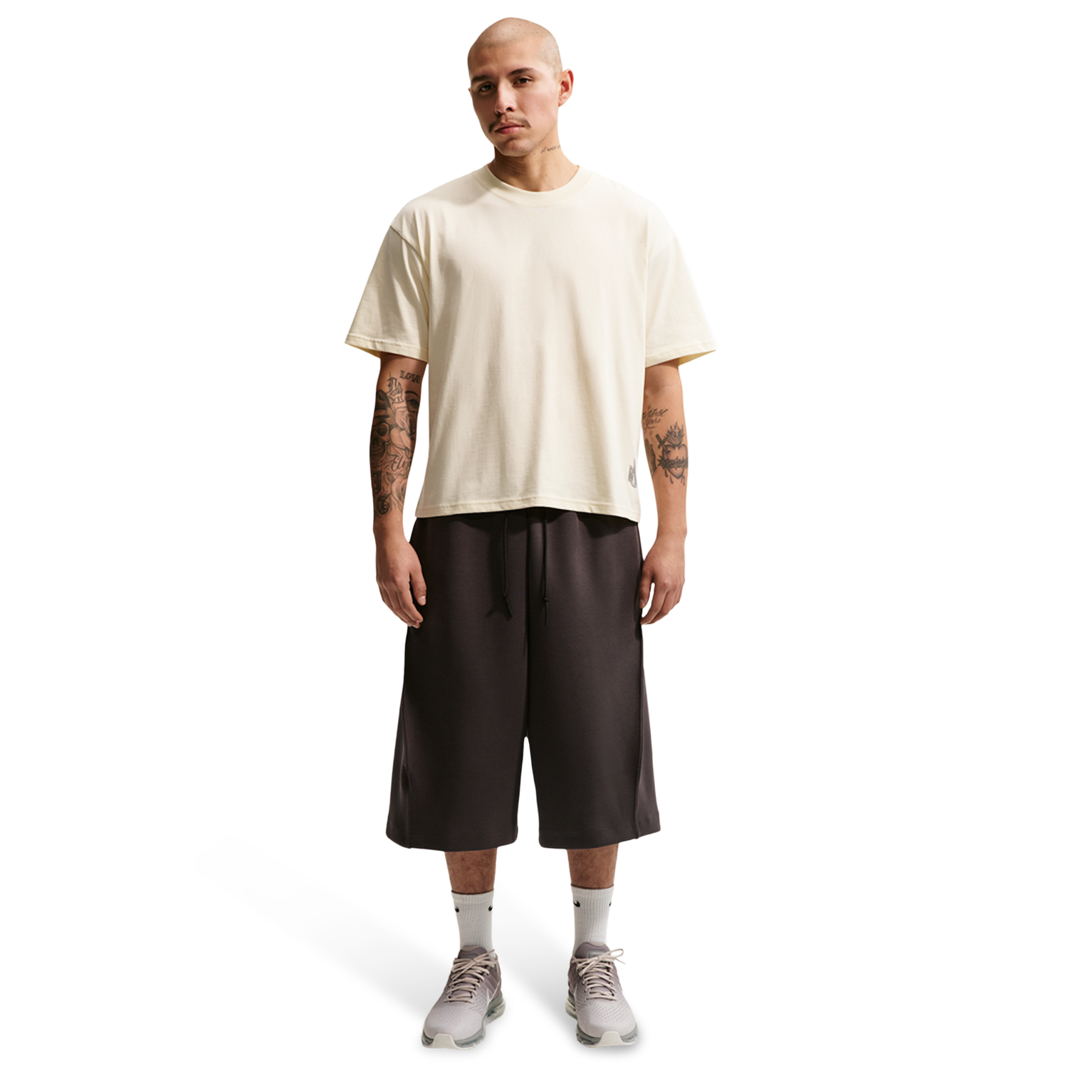 Nike NSW Boxy Essntial Loose Tee - Men's - Coconut Milk