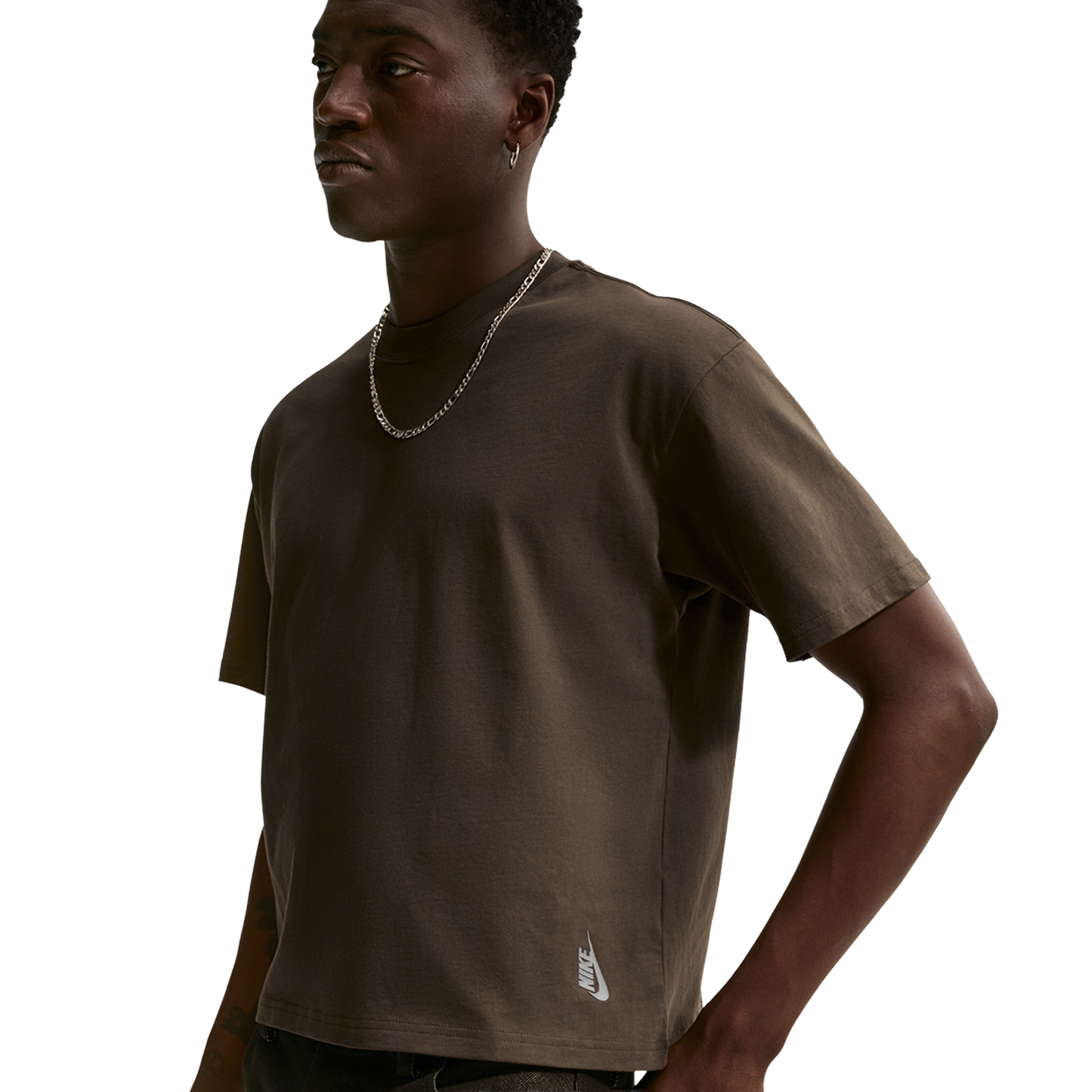 Nike NSW Boxy Essntial Loose Tee - Men's - Dark Hazel