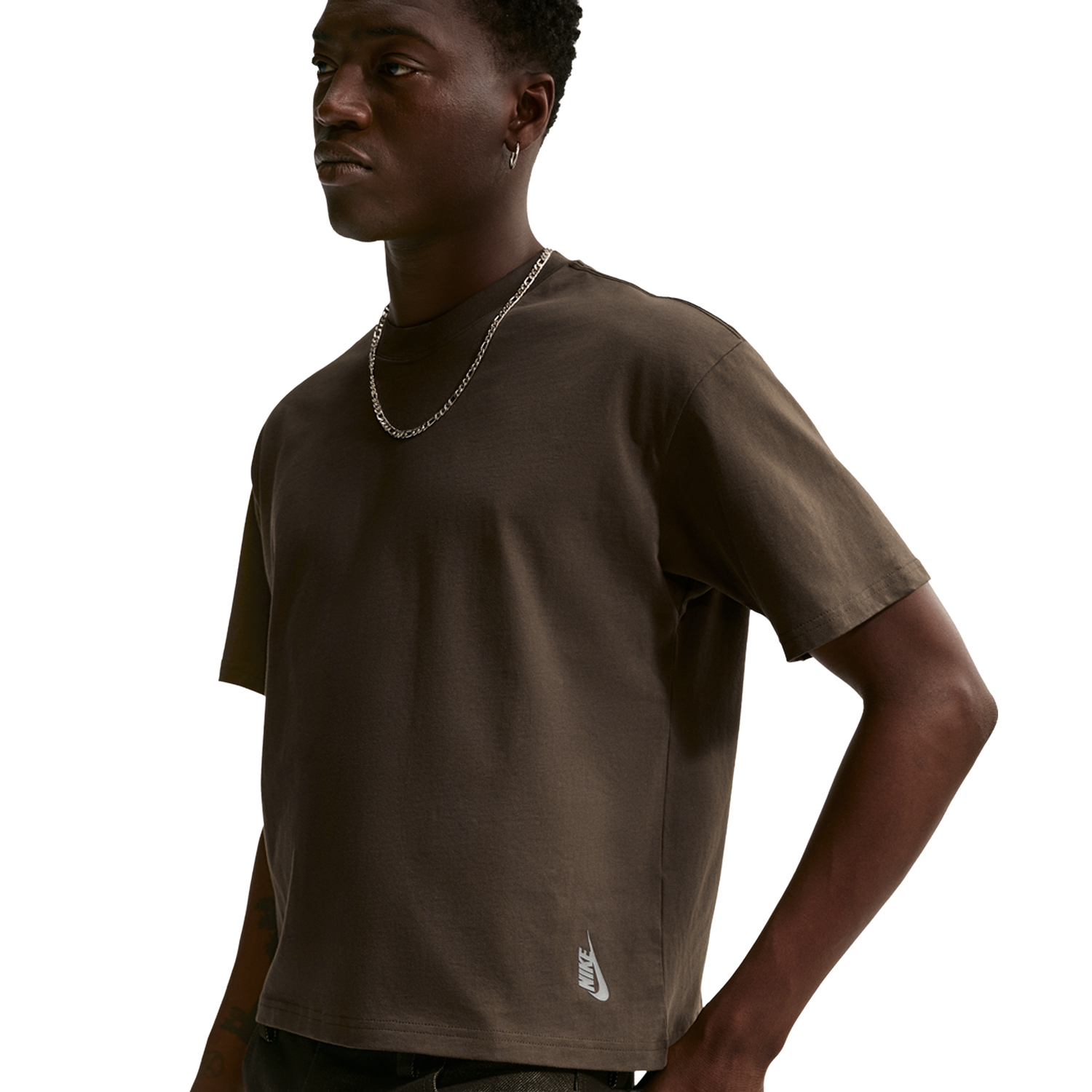 Nike NSW Boxy Essntial Loose Tee - Men's - Dark Hazel