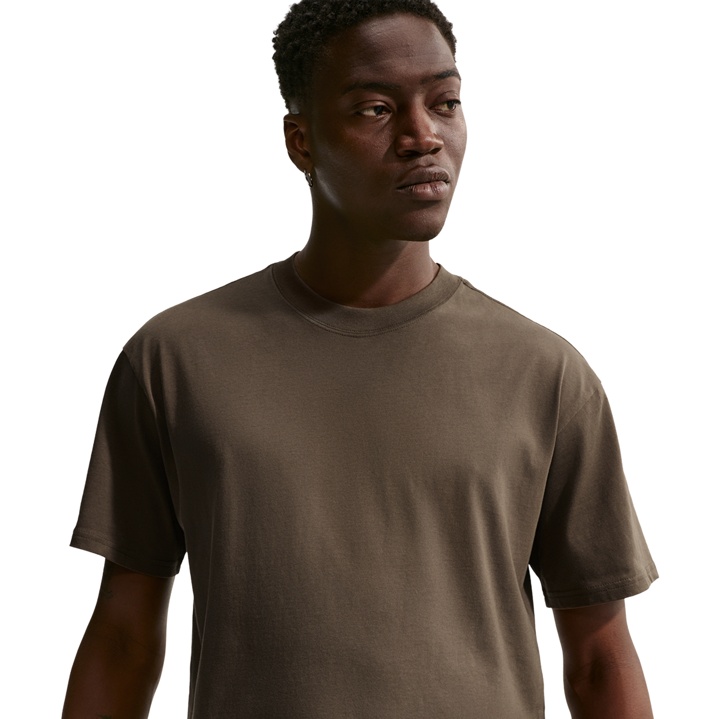 Nike NSW Boxy Essntial Loose Tee - Men's - Dark Hazel