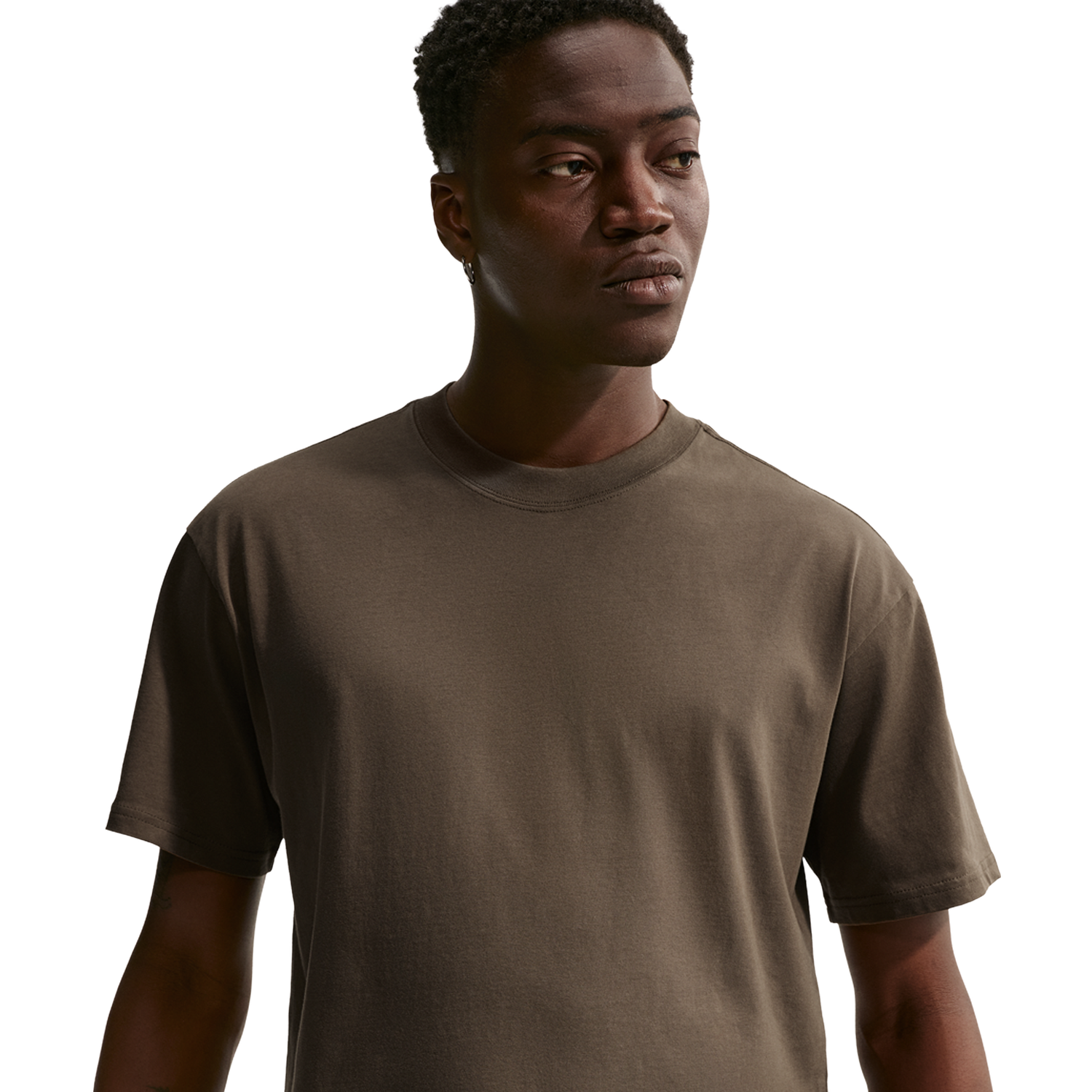 Nike NSW Boxy Essntial Loose Tee - Men's - Dark Hazel