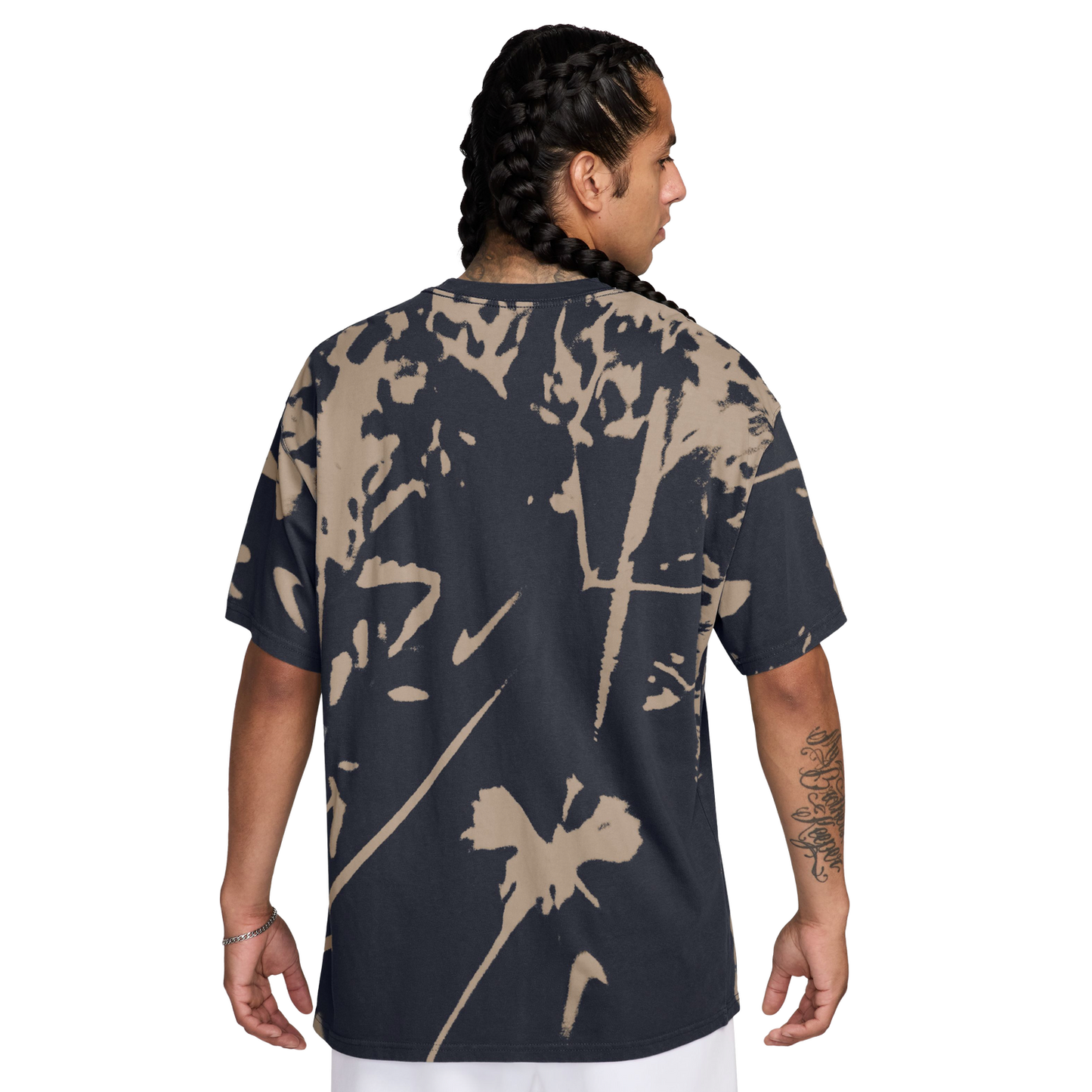 Nike NSW Floral Loose edition T-Shirt - Men's - Gray/Beige
