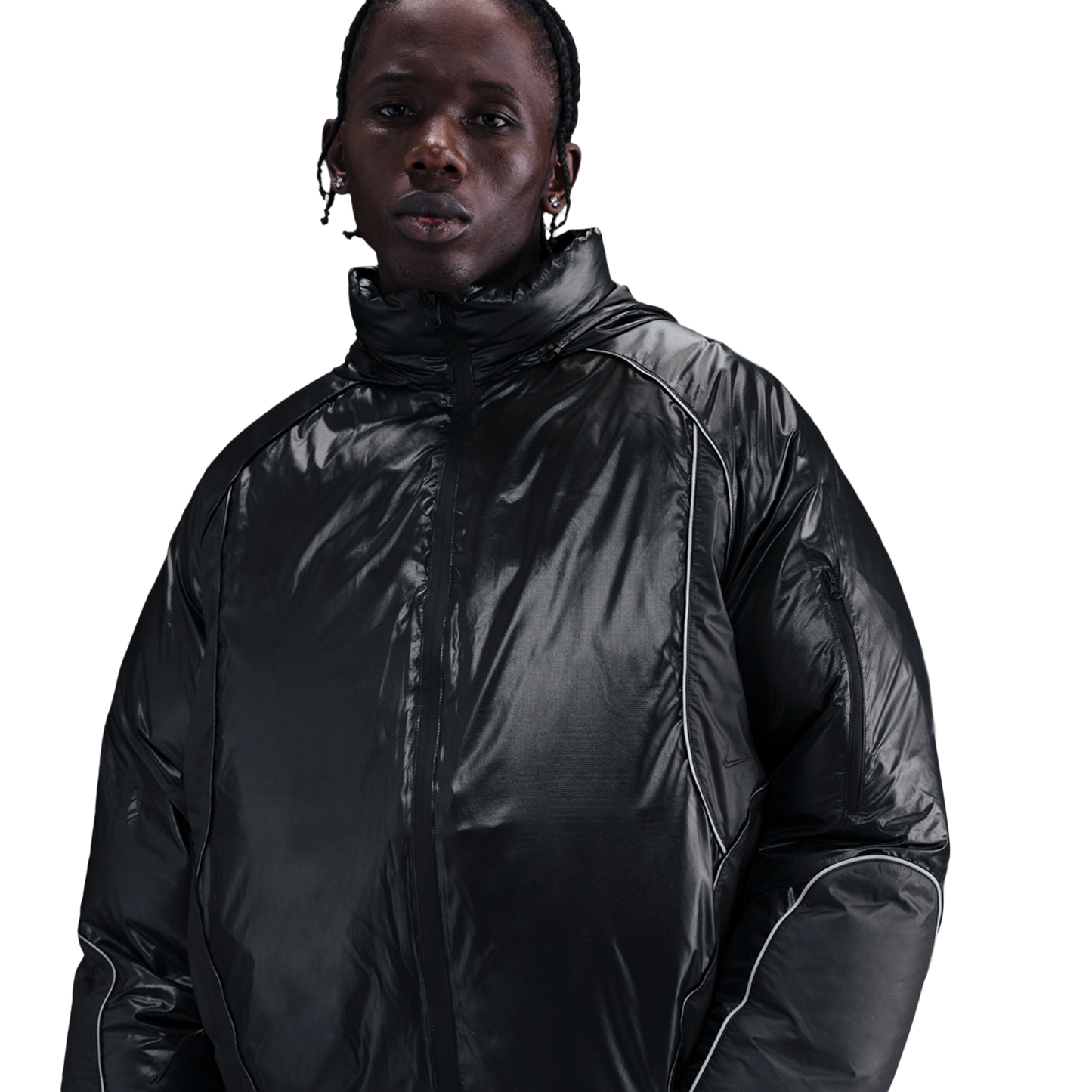 Nike Tech Street Vision Jacket - Men's - Iron Grey/Black/Anthracite