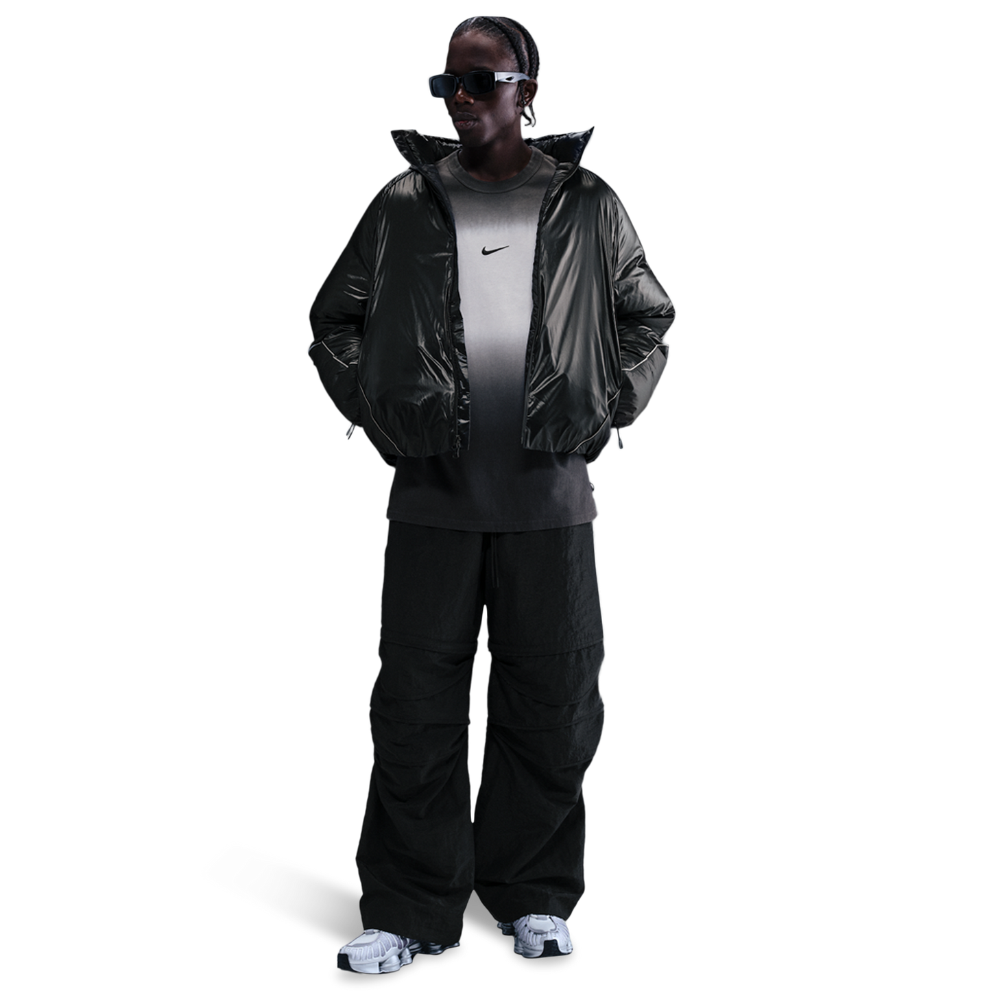 Nike Tech Street Vision Jacket - Men's - Iron Grey/Black/Anthracite