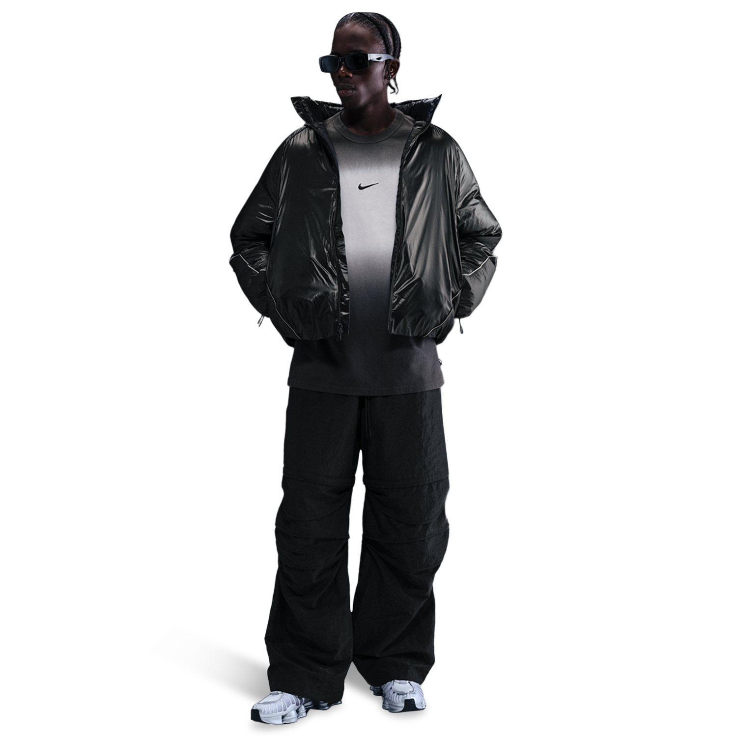 Nike Tech Street Vision Jacket - Men's - Iron Grey/Black/Anthracite