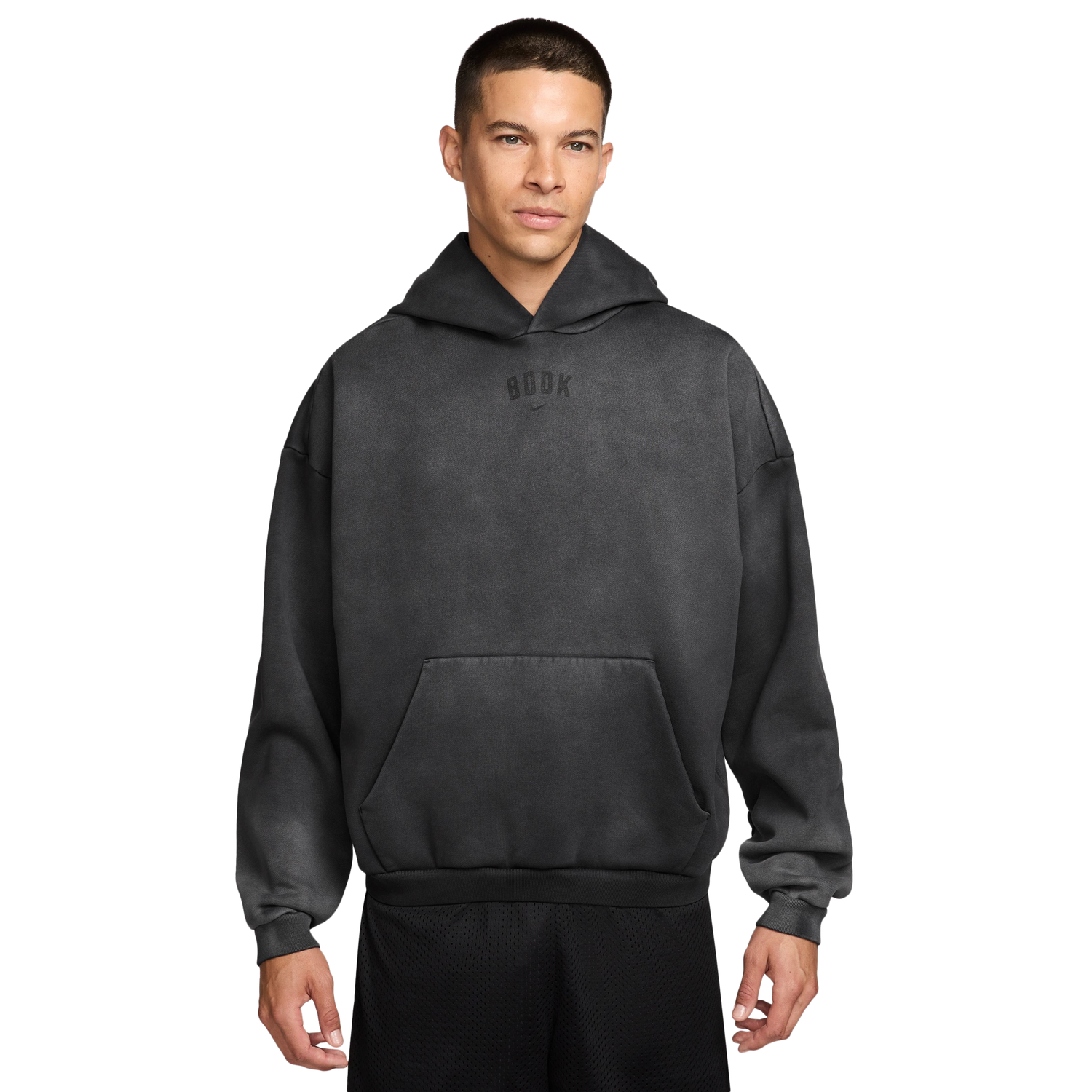Nike Devin Booker TF SI BRSH Pullover Hoodie - Men's - Black/Black