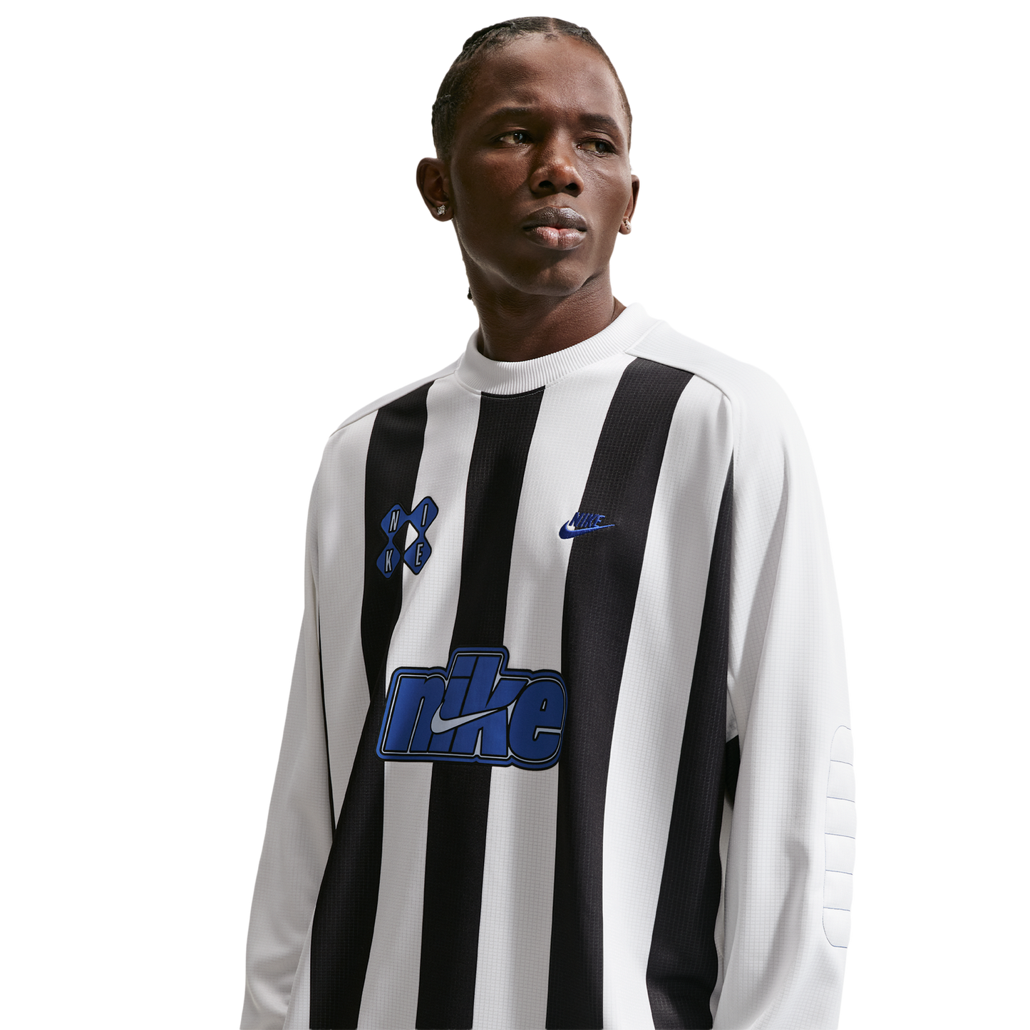 Nike Club Goalie Top Home - Men's - Black/Game Royal/White