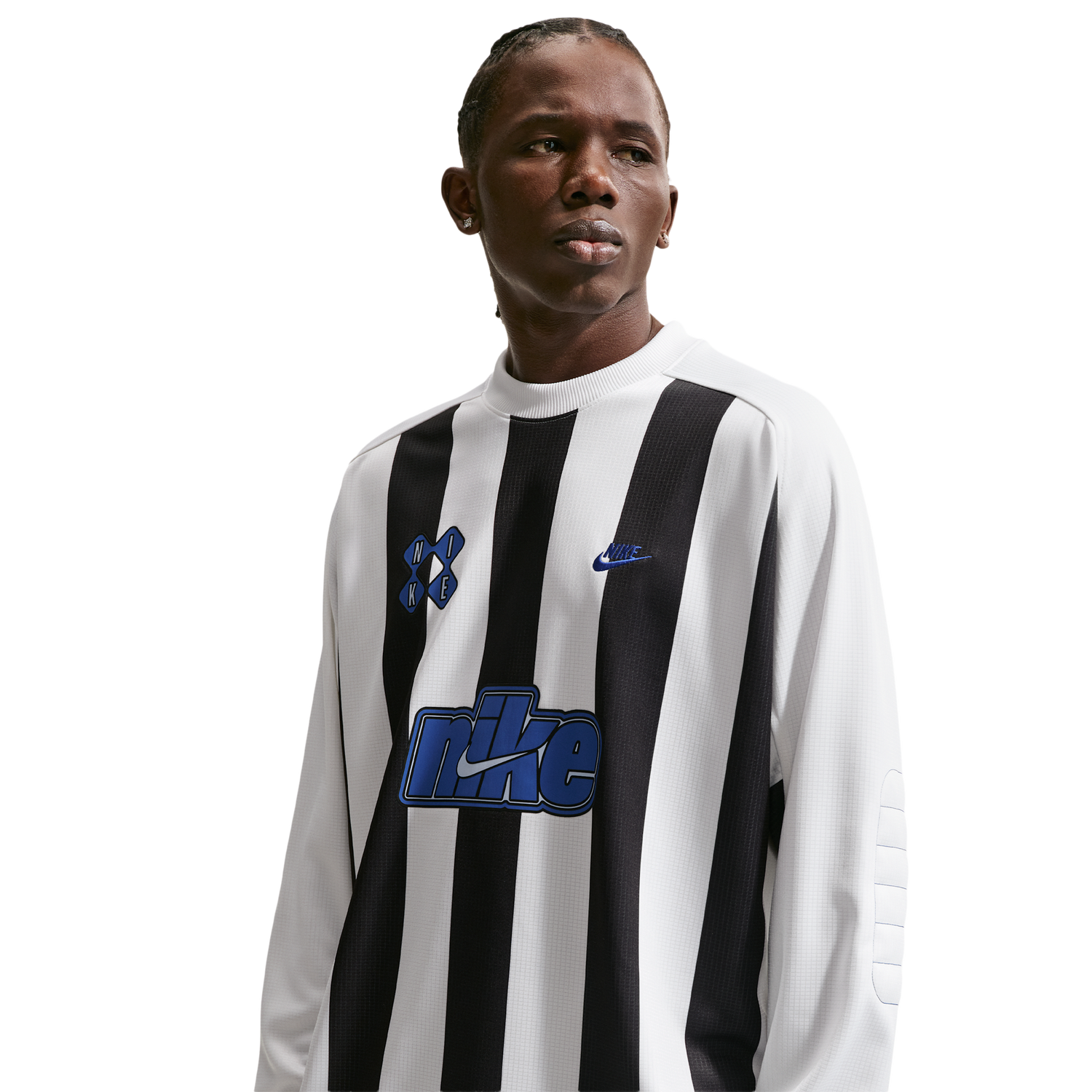 Nike Club Goalie Top Home - Men's - Black/Game Royal/White