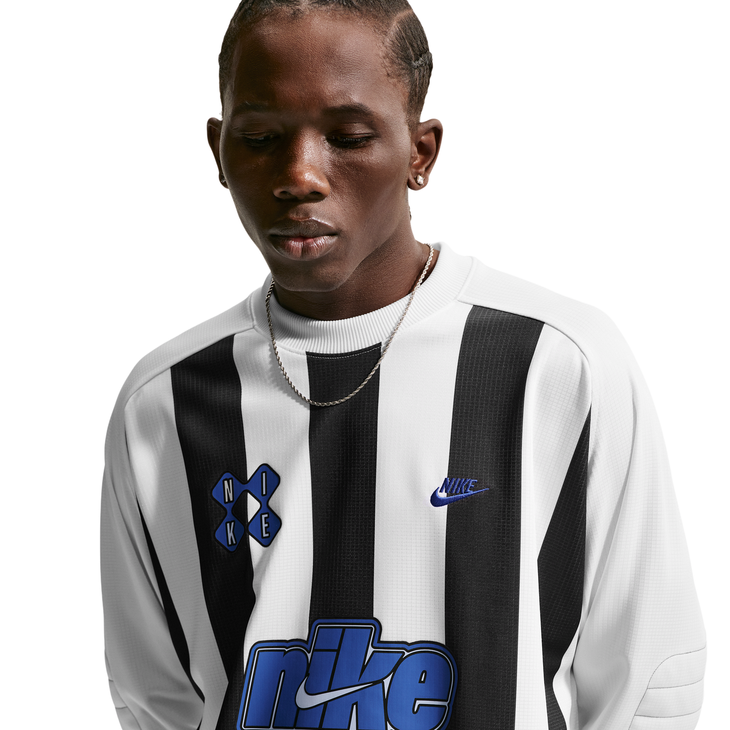 Nike Club Goalie Top Home - Men's - Black/Game Royal/White