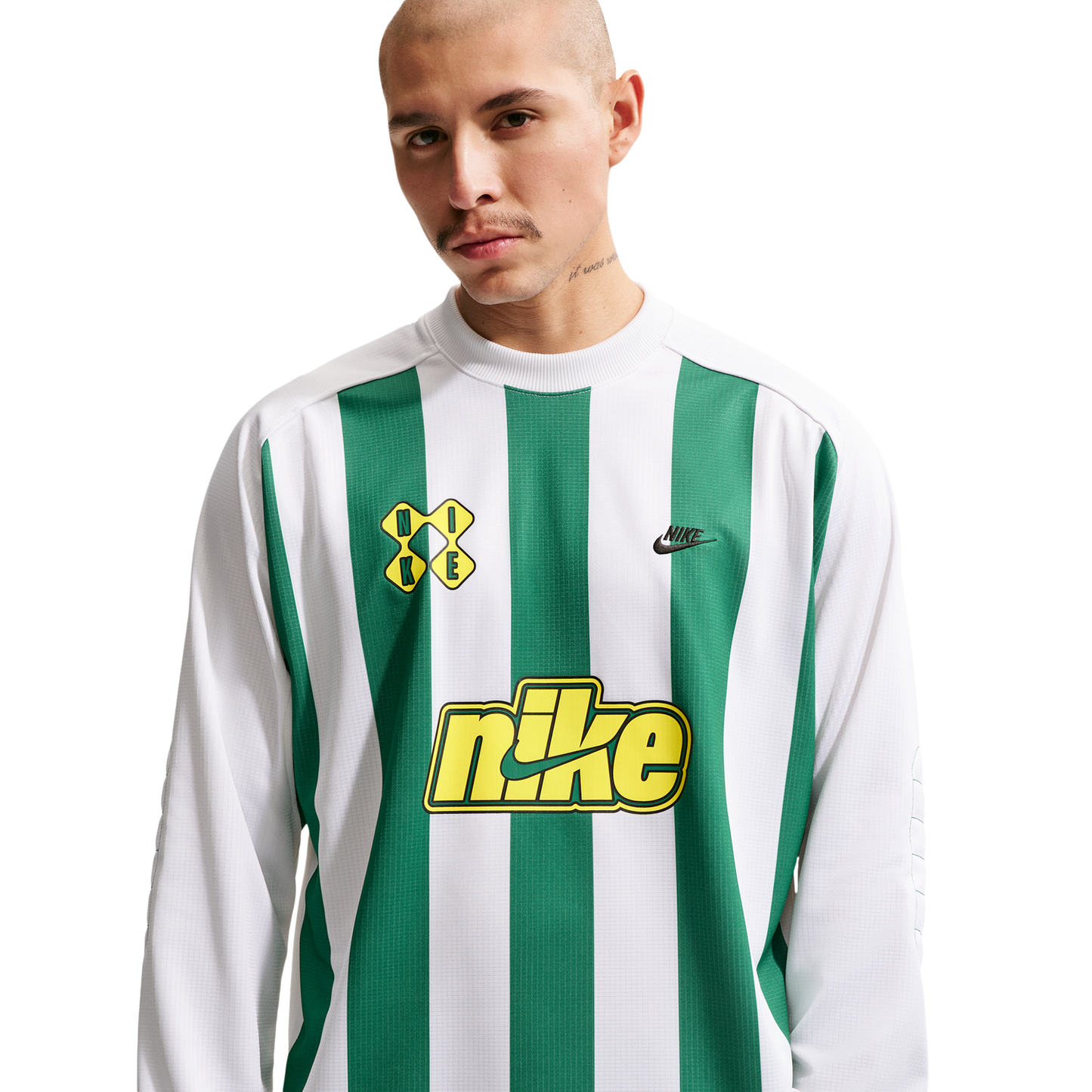 Nike Club Goalie Top Home - Men's - Malachite/White/Lightening