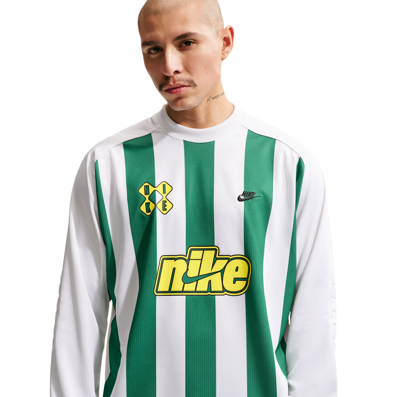 Nike Club Goalie Top Home - Men's - Malachite/White/Lightening