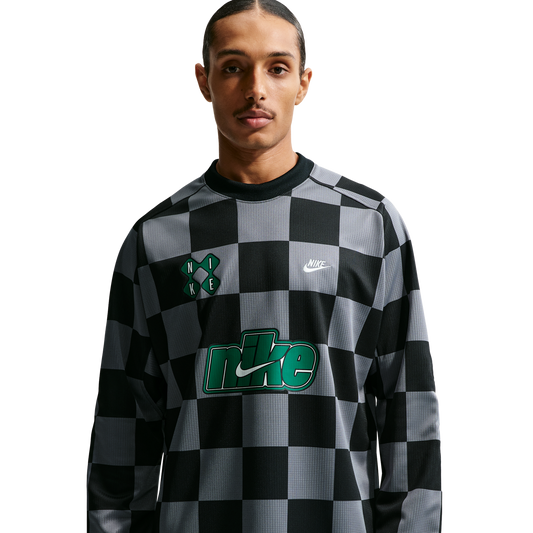 Nike Club Goalie Top Away - Men's - Smoke Grey/Malachite/Black