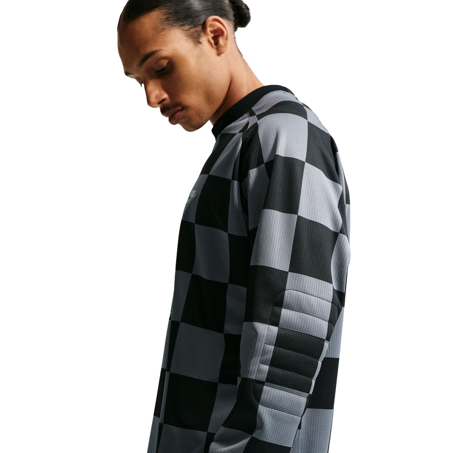 Nike Club Goalie Top Away - Men's - Smoke Grey/Malachite/Black