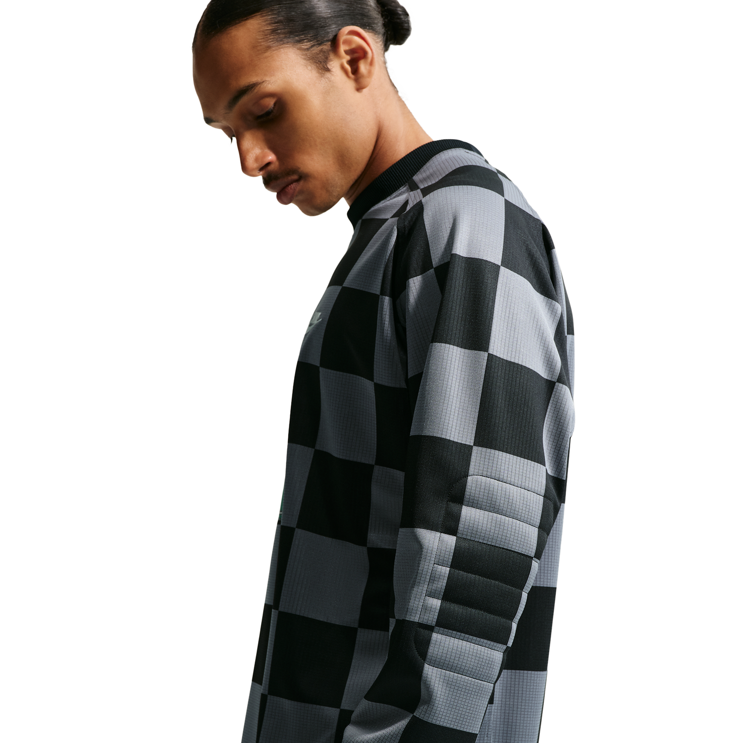 Nike Club Goalie Top Away - Men's - Smoke Grey/Malachite/Black