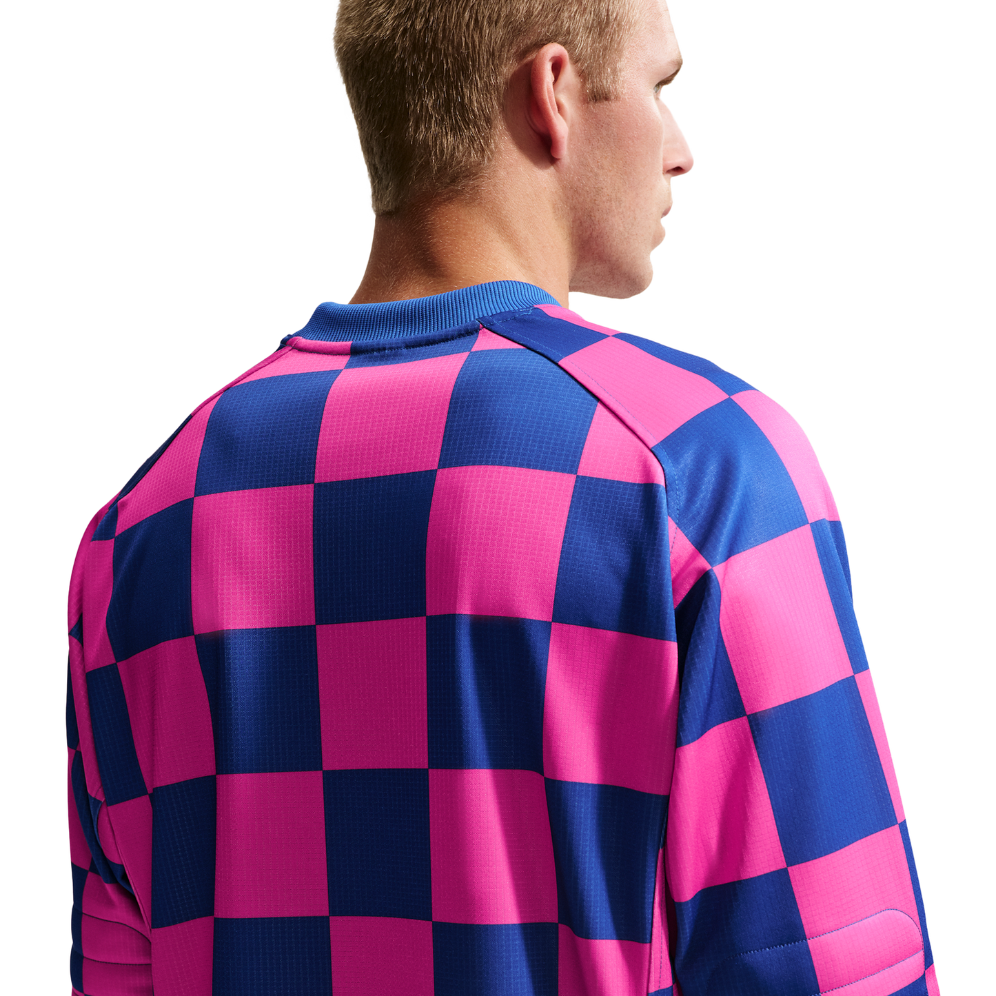 Nike Club Goalie Top Away - Men's - Game Royal/Hydrogen Blue/Pinksicle