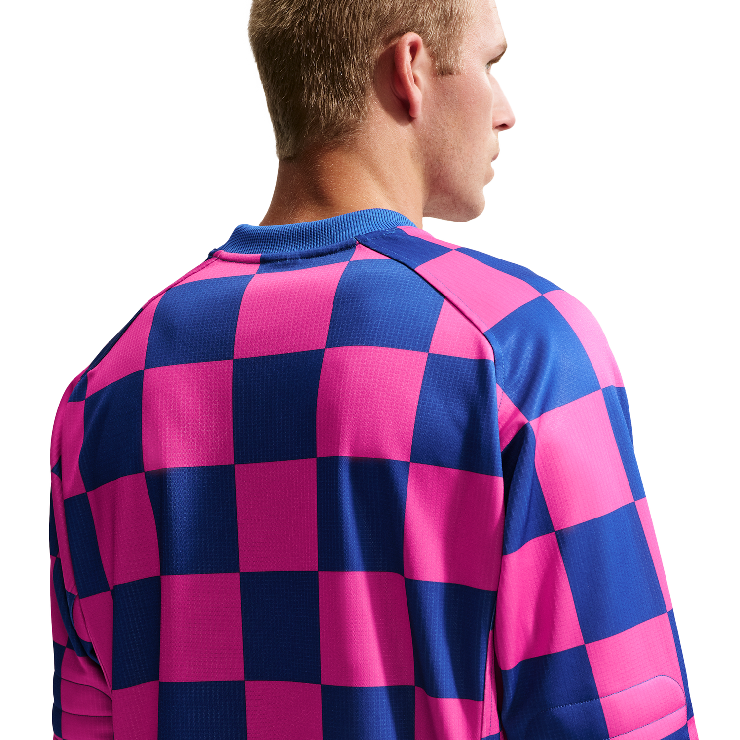 Nike Club Goalie Top Away - Men's - Game Royal/Hydrogen Blue/Pinksicle