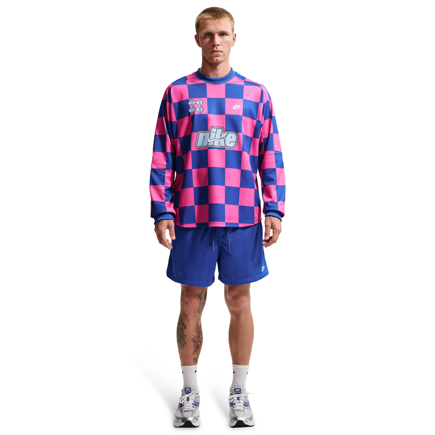 Nike Club Goalie Top Away - Men's - Game Royal/Hydrogen Blue/Pinksicle