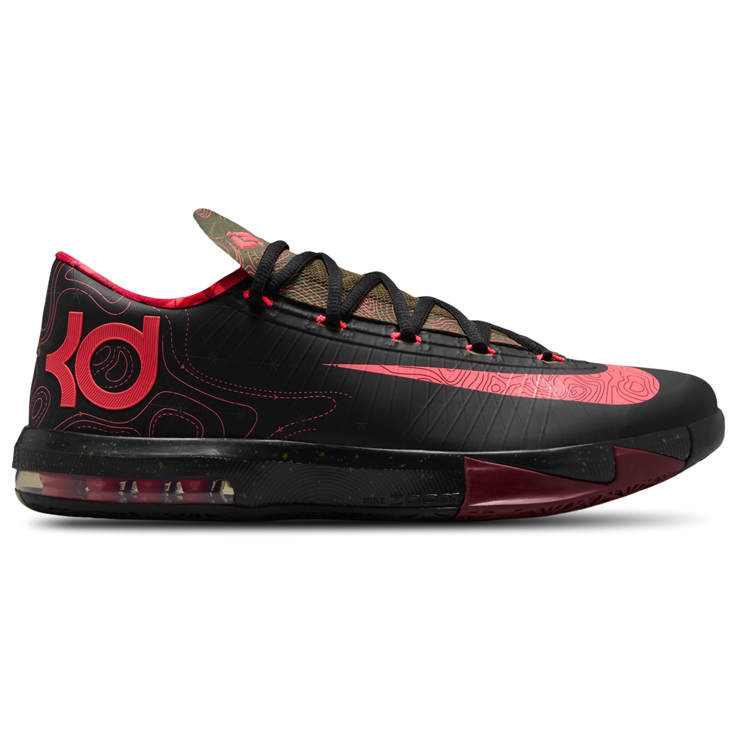 Nike Zoom KD Retro 6 - Men's - Green/Red/Black