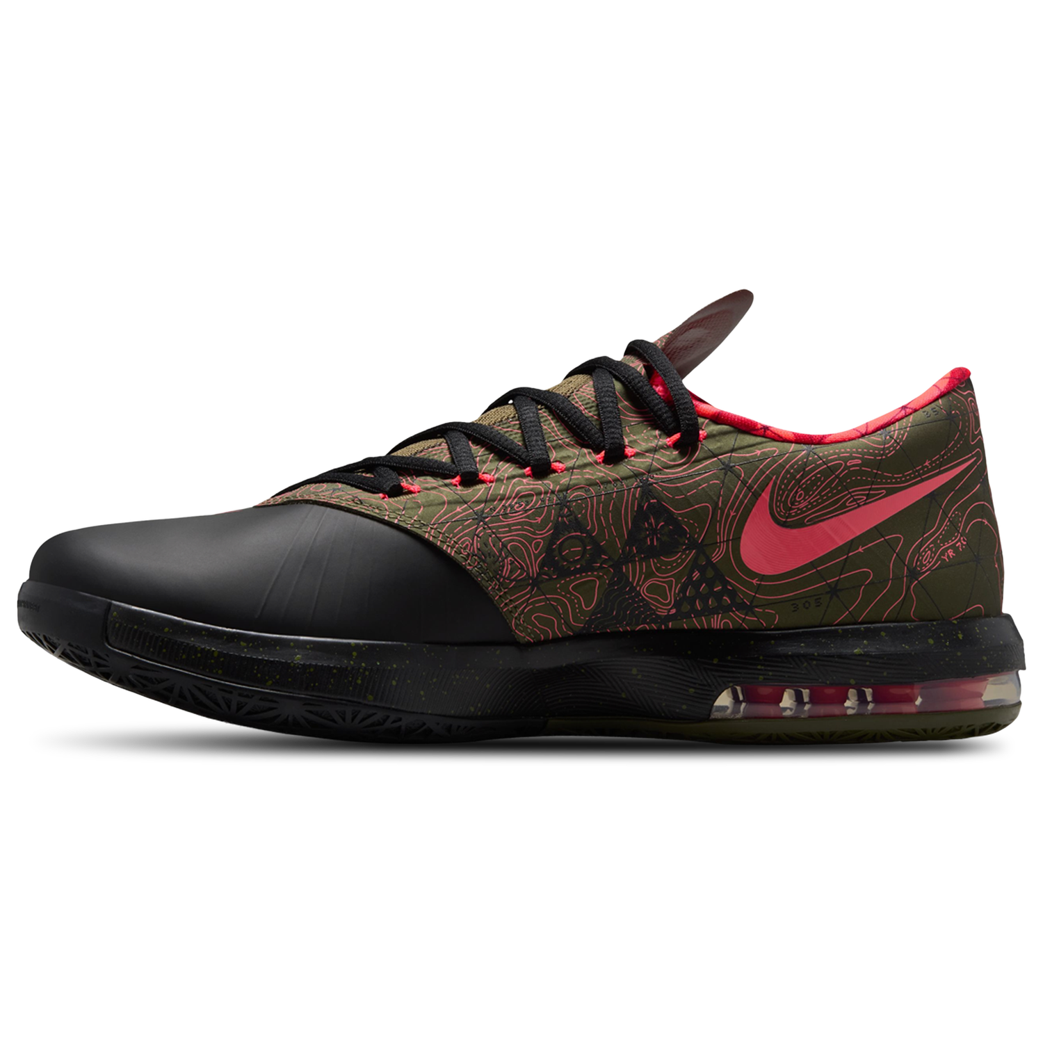 Nike Zoom KD Retro 6 - Men's - Green/Red/Black