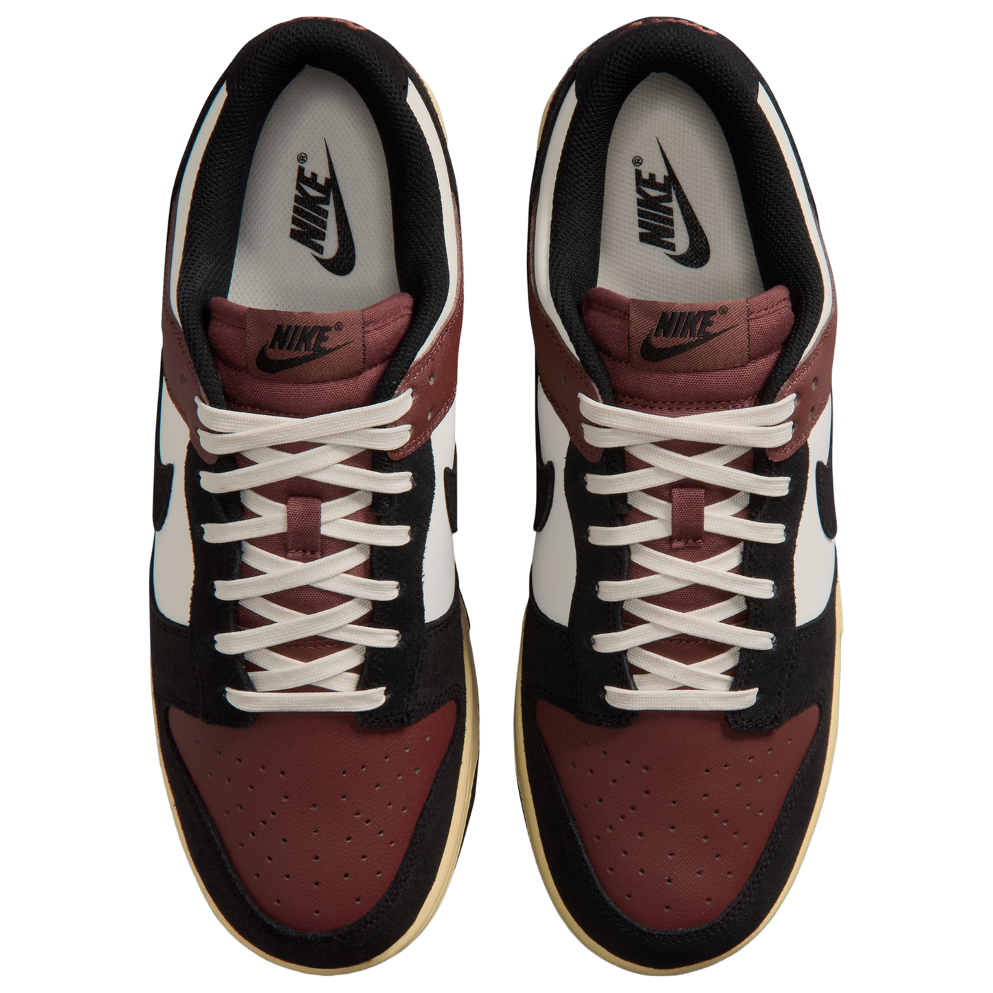 Nike Dunk Low - Men's - Brown/White/Black