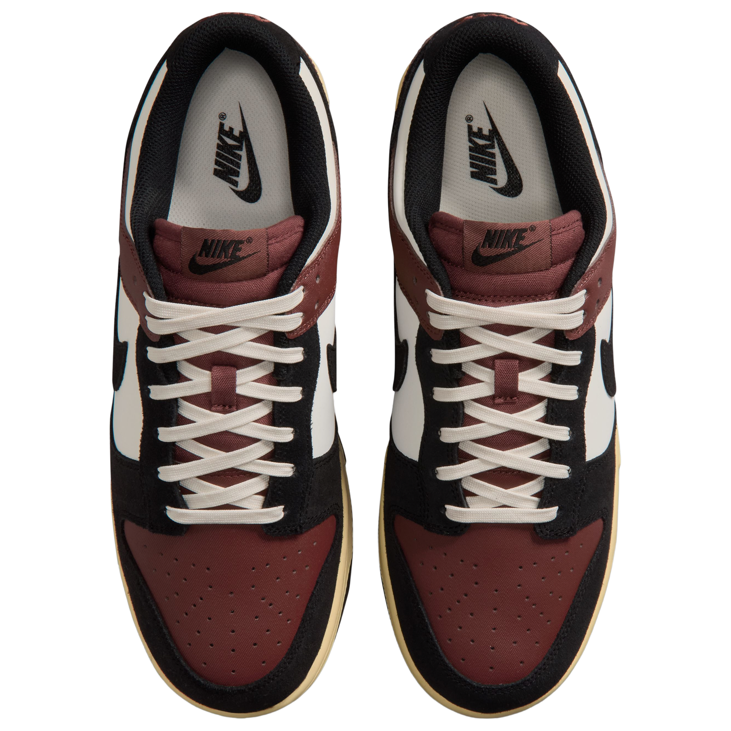 Nike Dunk Low - Men's - Brown/White/Black