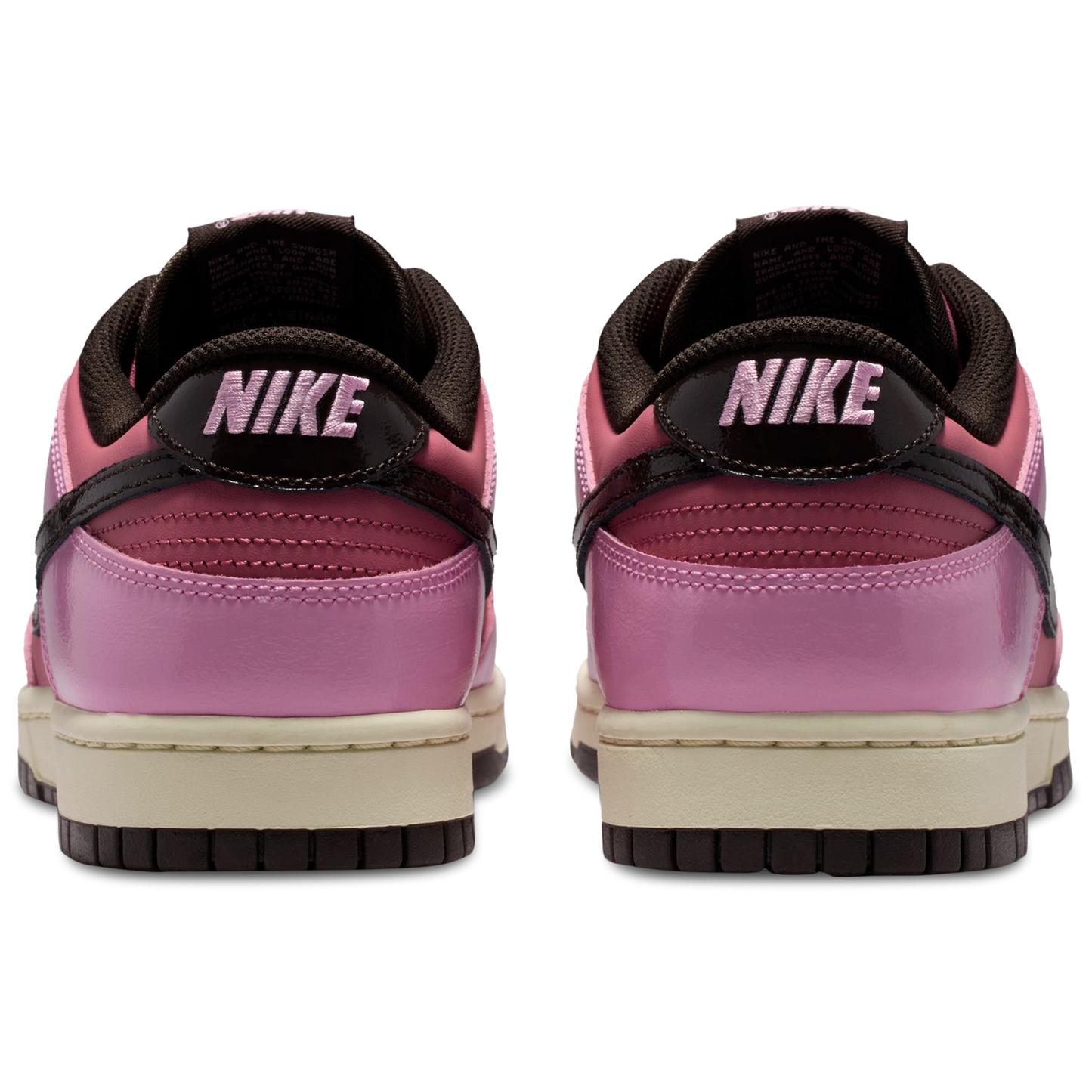 Nike Dunk Low - Men's - Brown/White/Pink