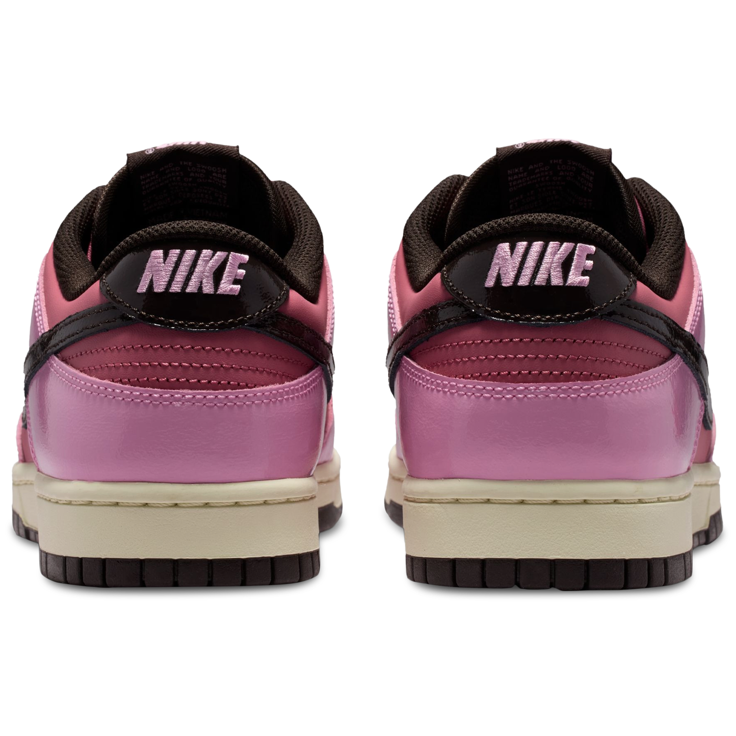 Nike Dunk Low - Men's - Brown/White/Pink