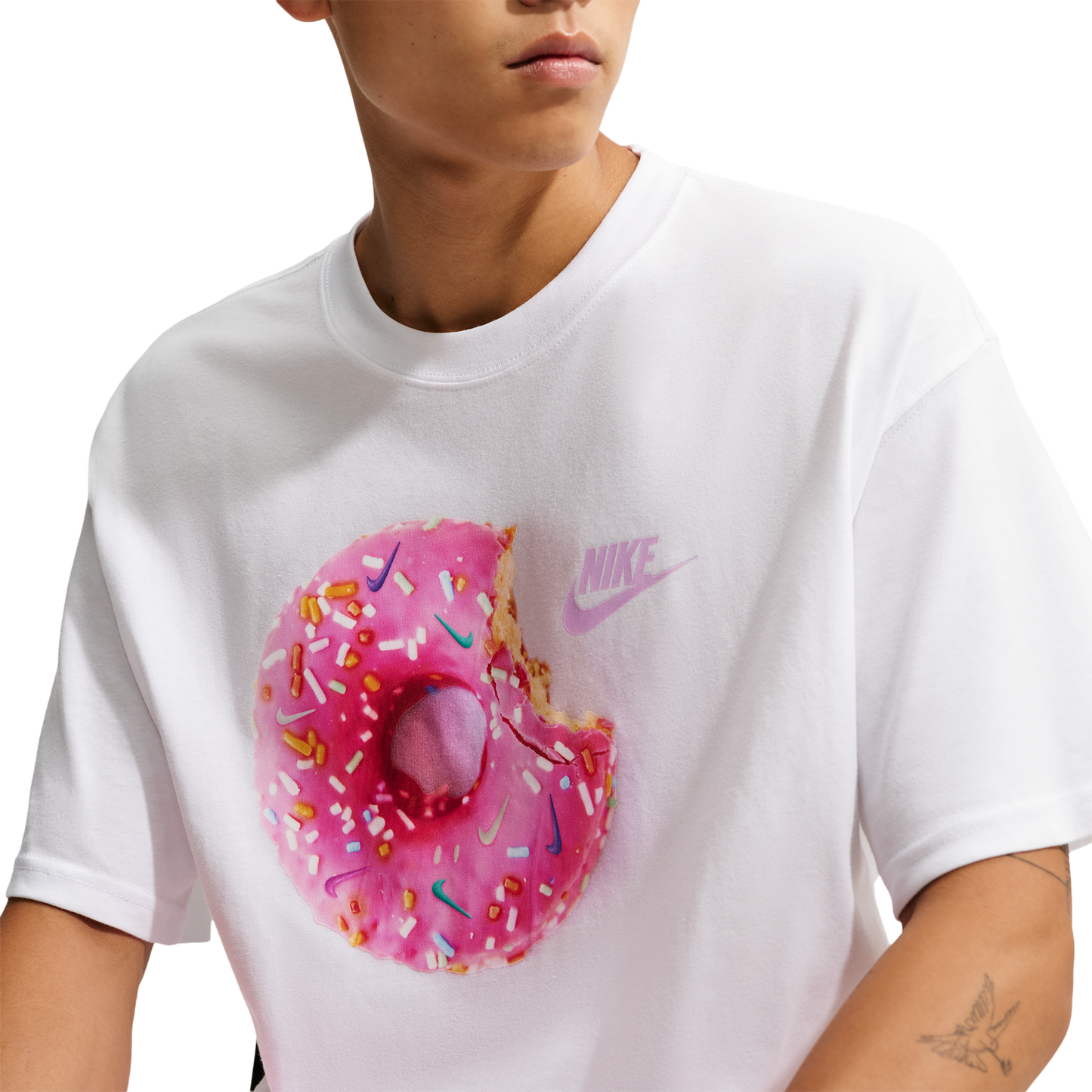 Nike NSW Max90 Donut MB Short Sleeve T-Shirt - Men's - White
