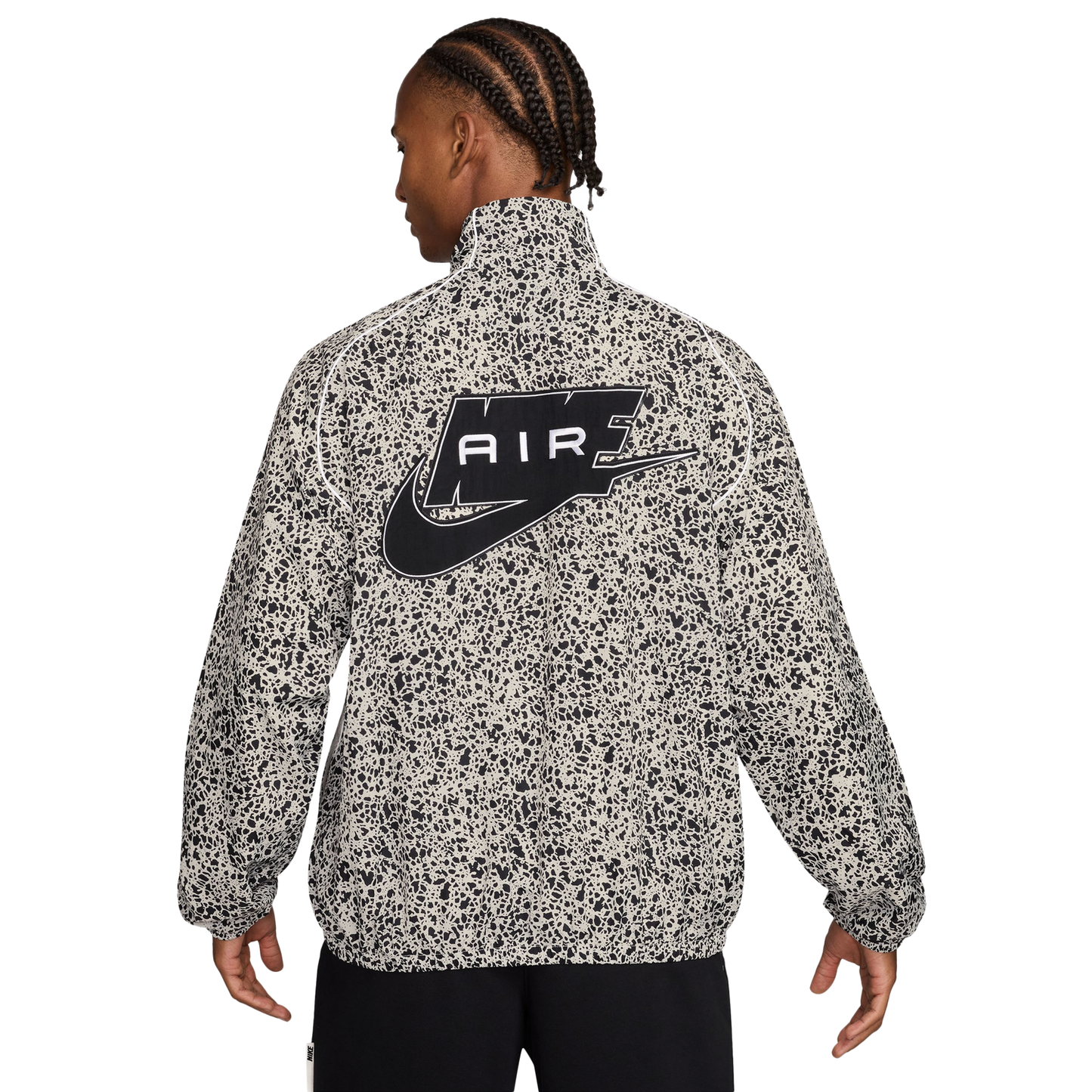 Nike Air Woven AOP Jacket - Men's - Black/Tan