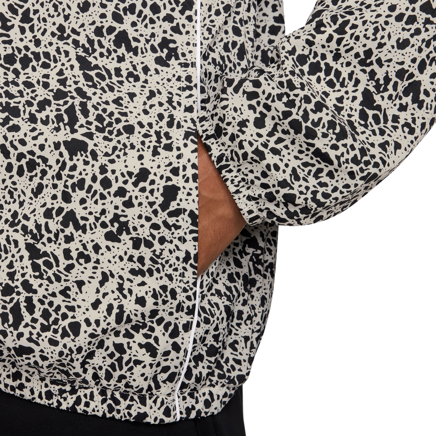 Nike Air Woven AOP Jacket - Men's - Black/Tan