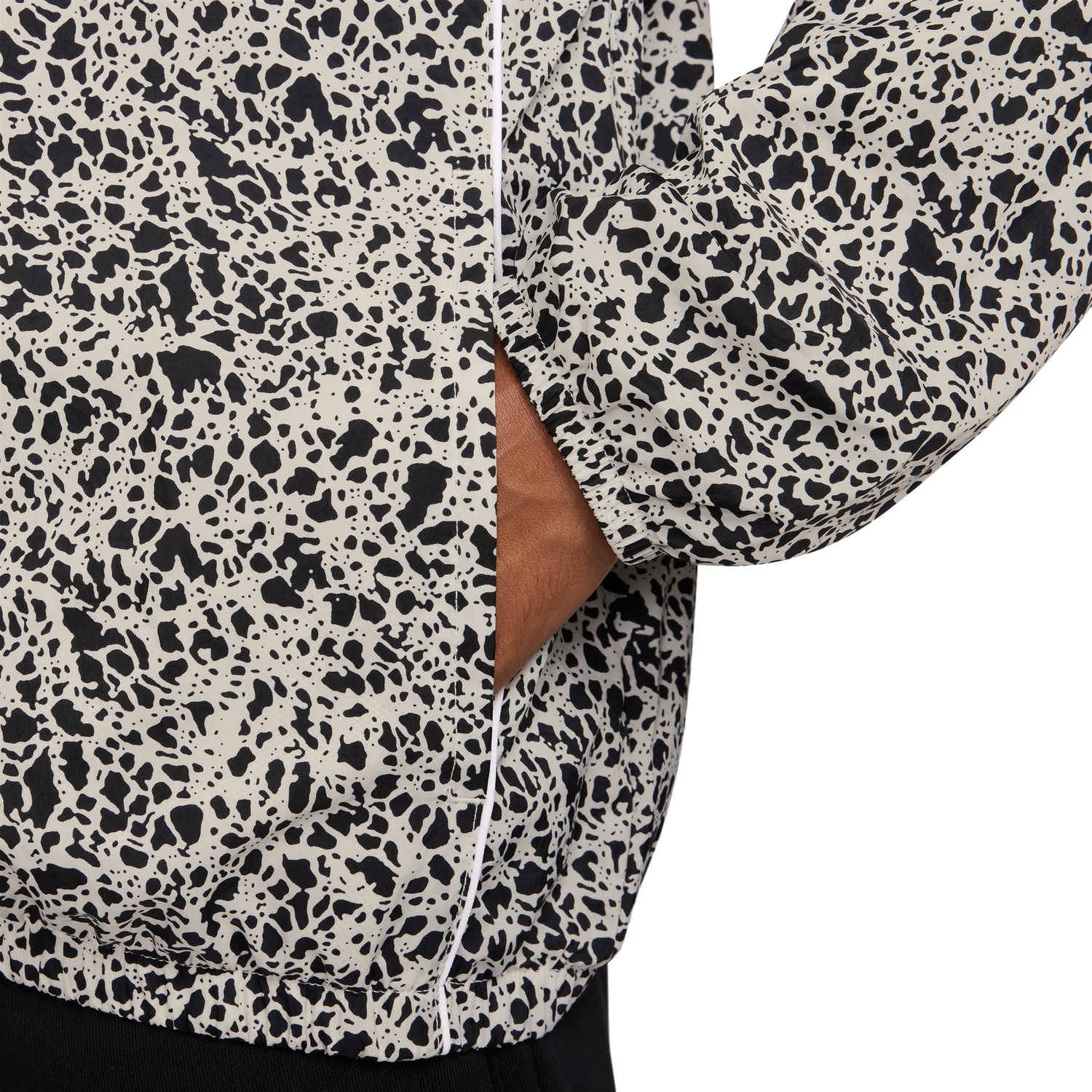 Nike Air Woven AOP Jacket - Men's - Black/Tan