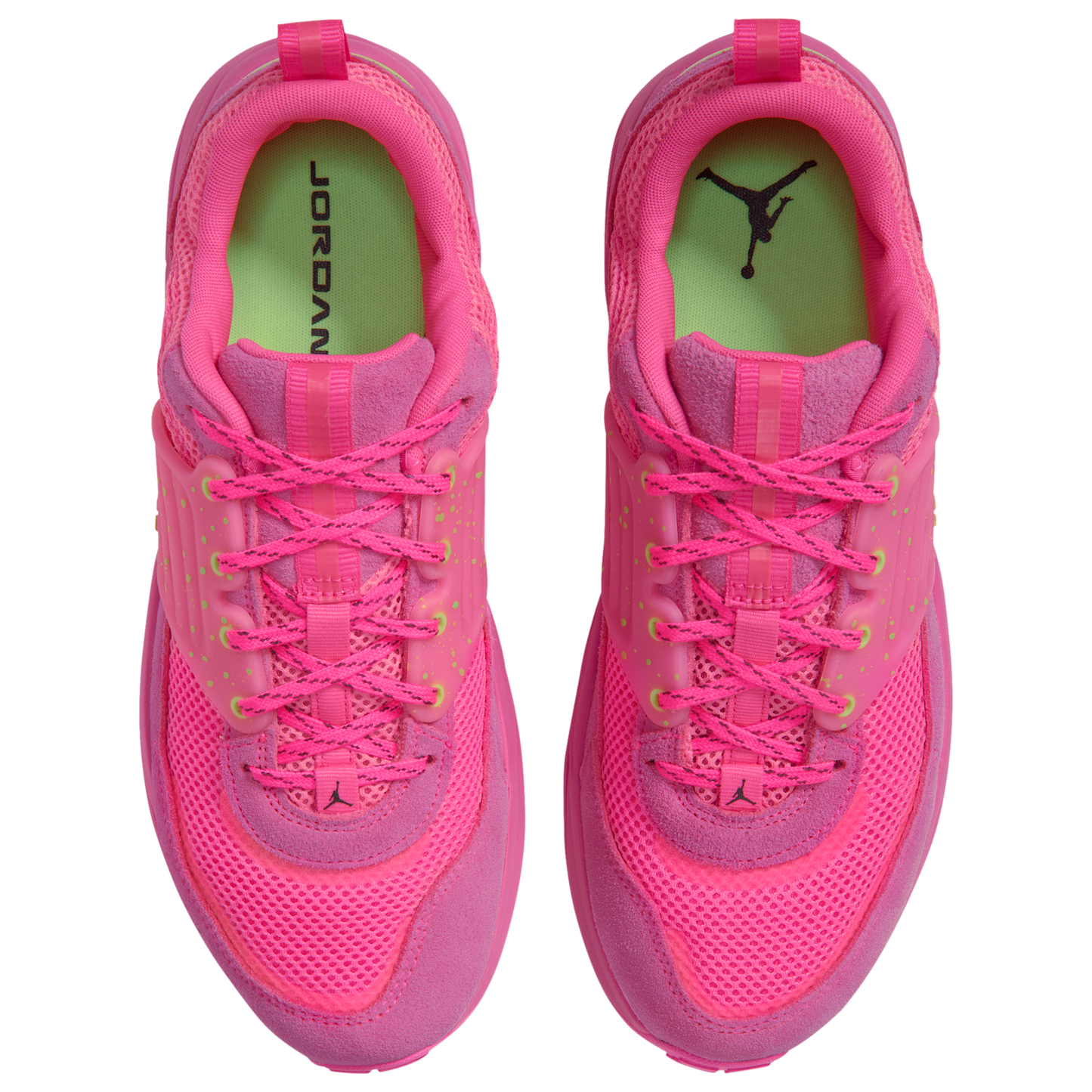 Jordan Trunner O/S - Men's - Anthracite/Lime Blast/Pink Blast