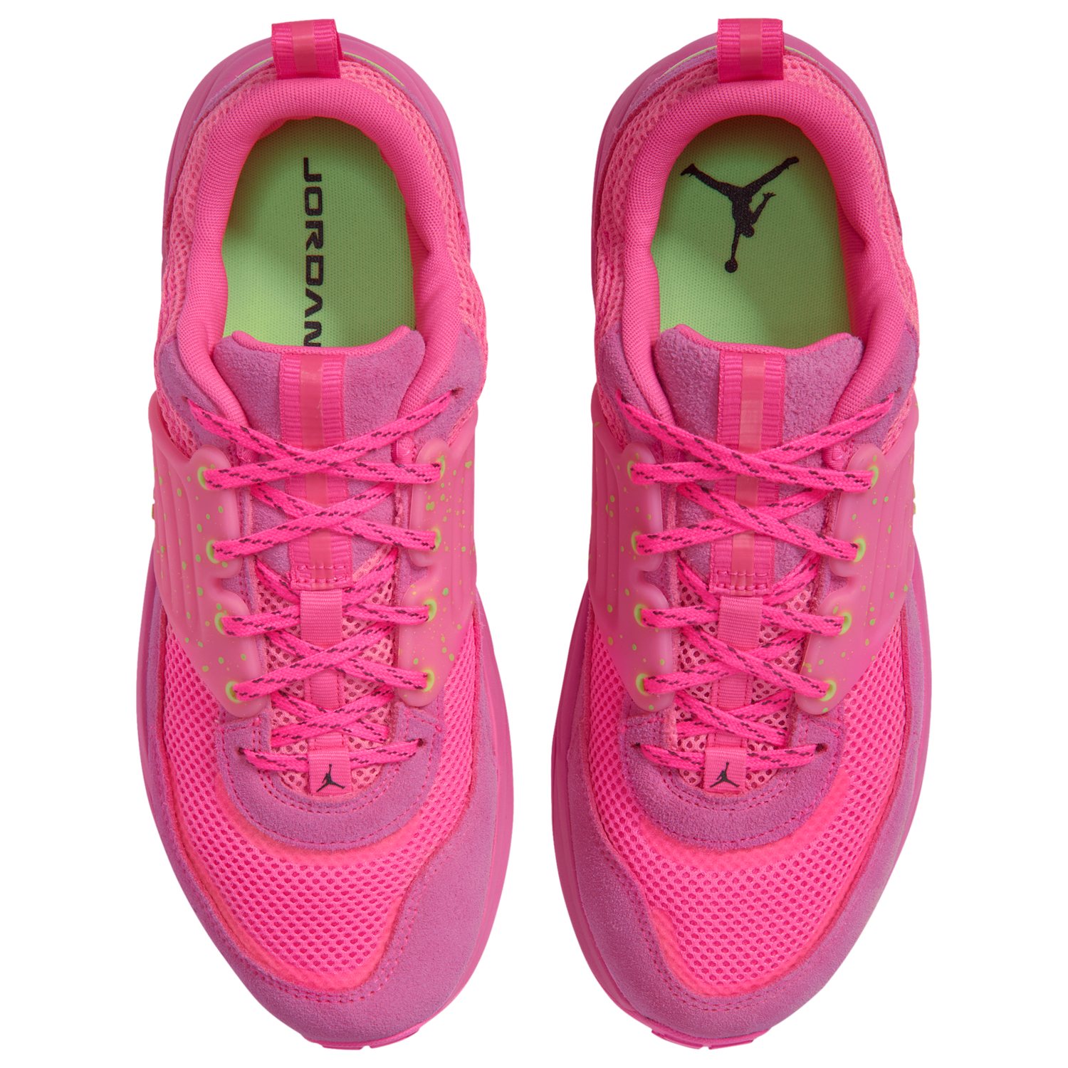 Jordan Trunner O/S - Men's - Anthracite/Lime Blast/Pink Blast
