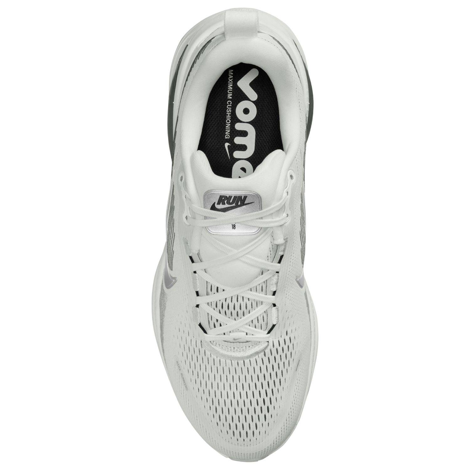 Nike Vomero 18 RR - Men's - Black/Summit White/Metallic Silver