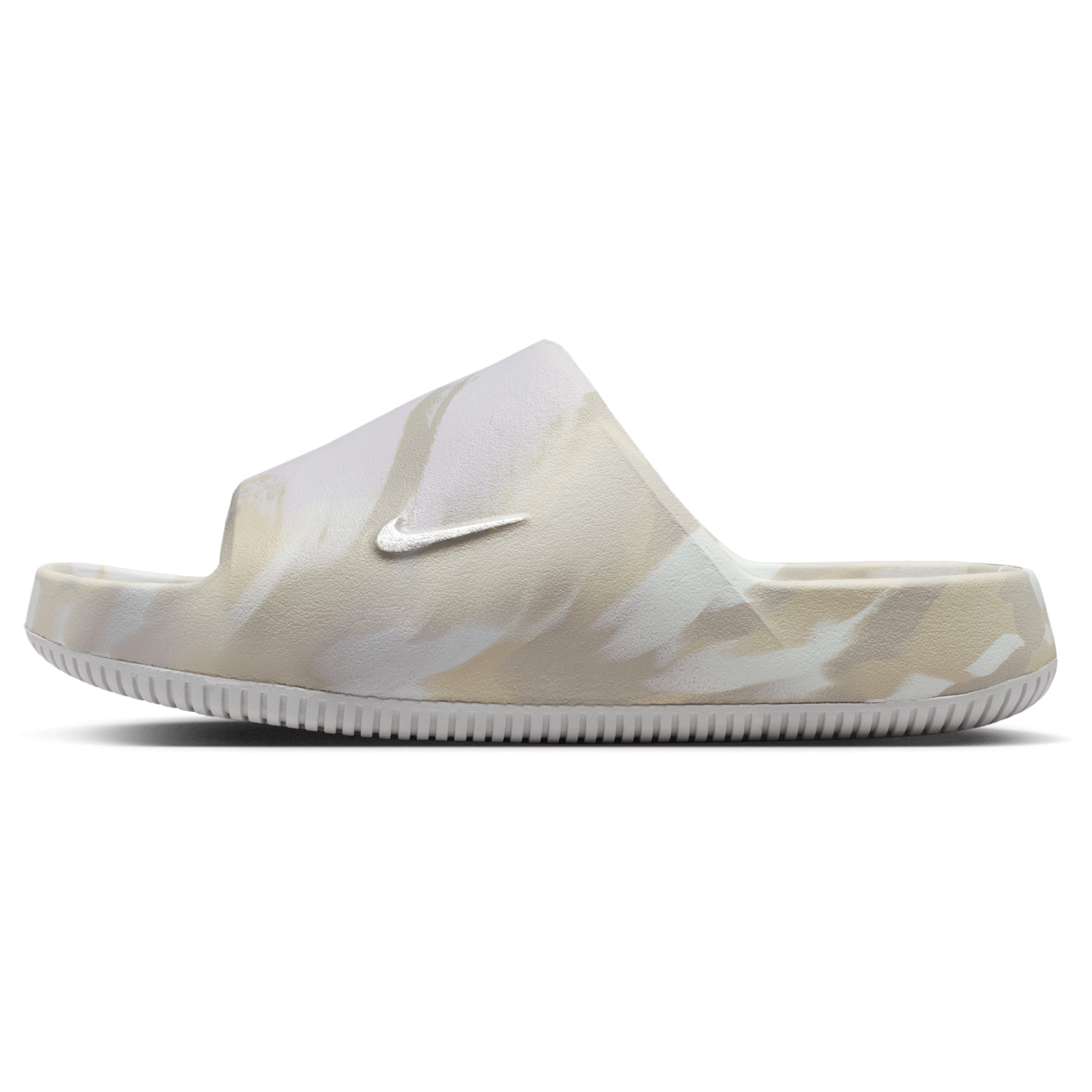Nike Calm Slides 2.0 - Women's - Off White/Barely Green/Off White