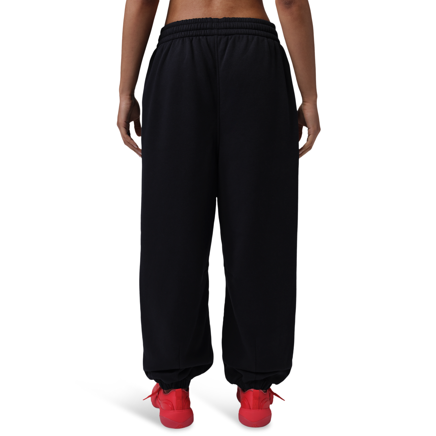 Jordan Brooklyn Fleece NG 26 Jogger Pants - Women's - Black/Red