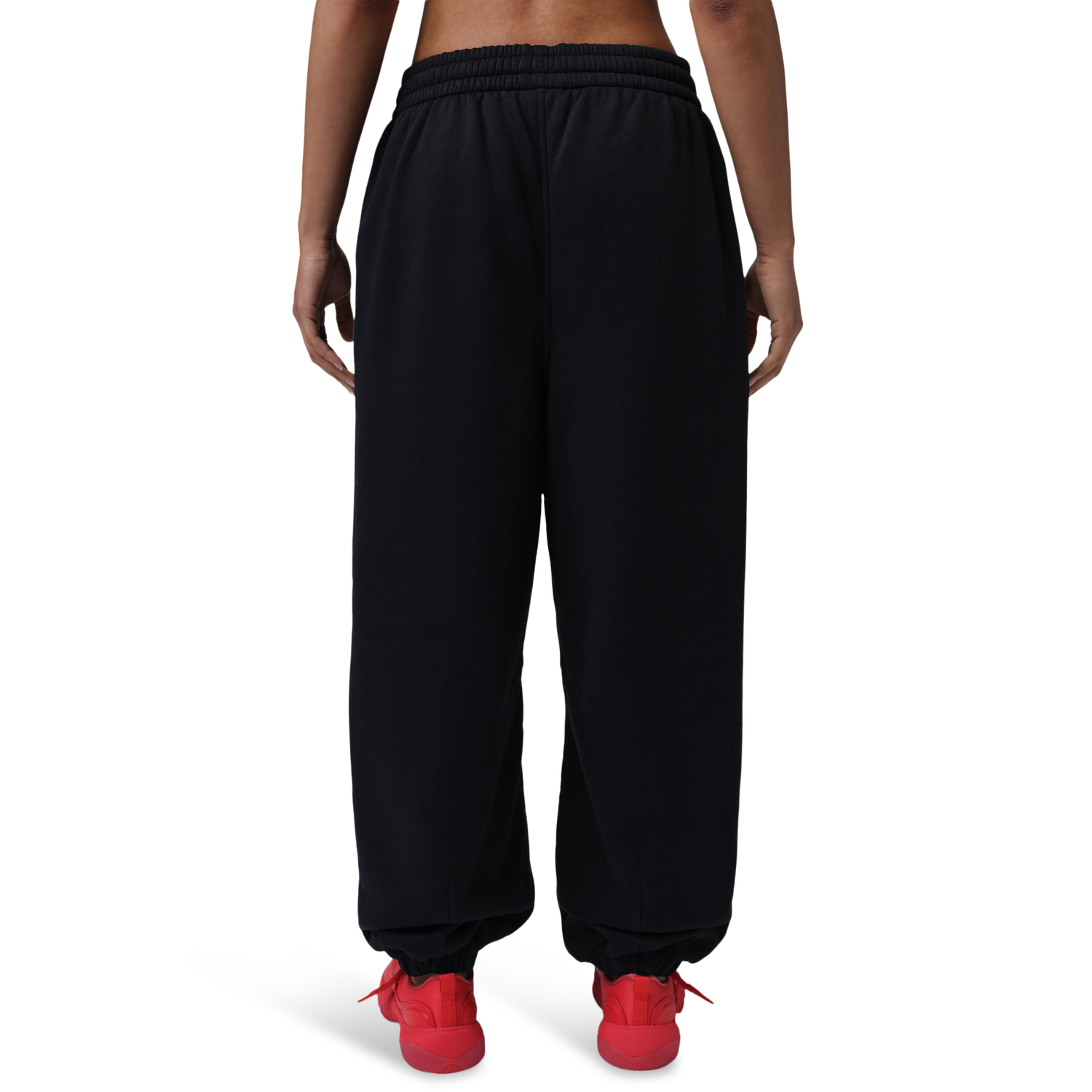 Jordan Brooklyn Fleece NG 26 Jogger Pants - Women's - Black/Red
