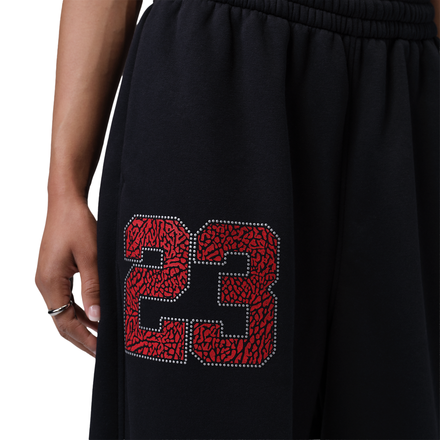Jordan Brooklyn Fleece NG 26 Jogger Pants - Women's - Black/Red